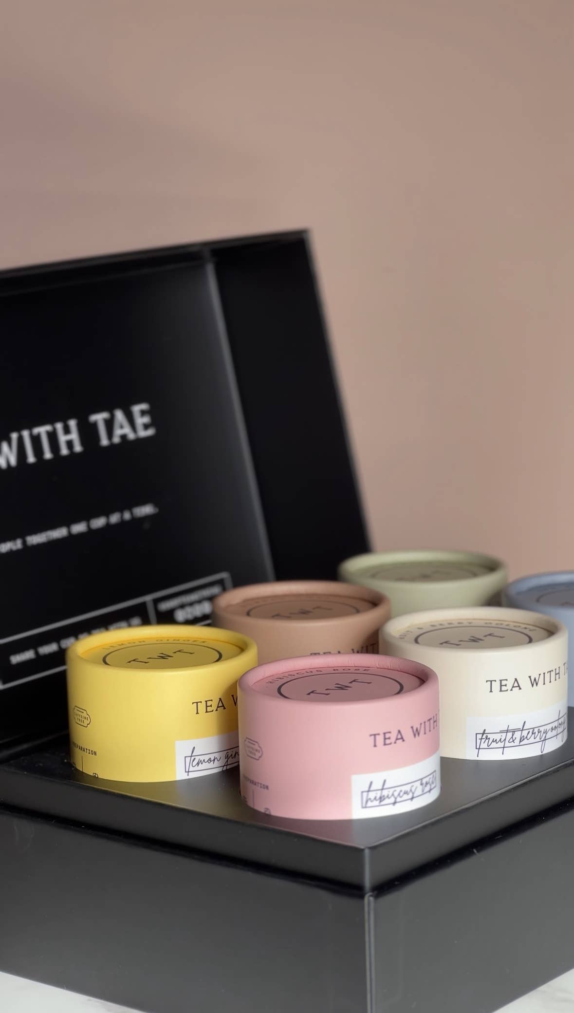 Spring + Mother's Day Tea Bento Box (tea gift set)