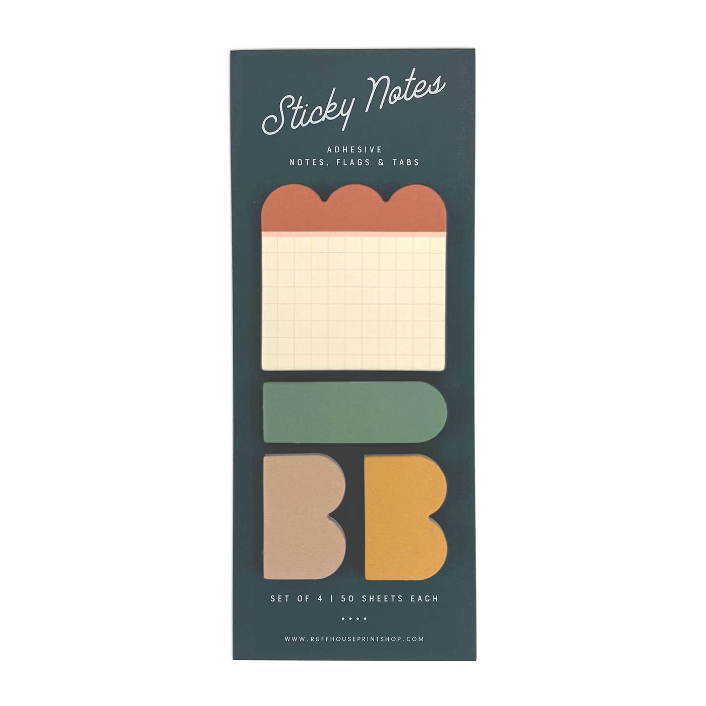 Grid Sticky Note Set | Page Flags and Tabs | Functional Organization