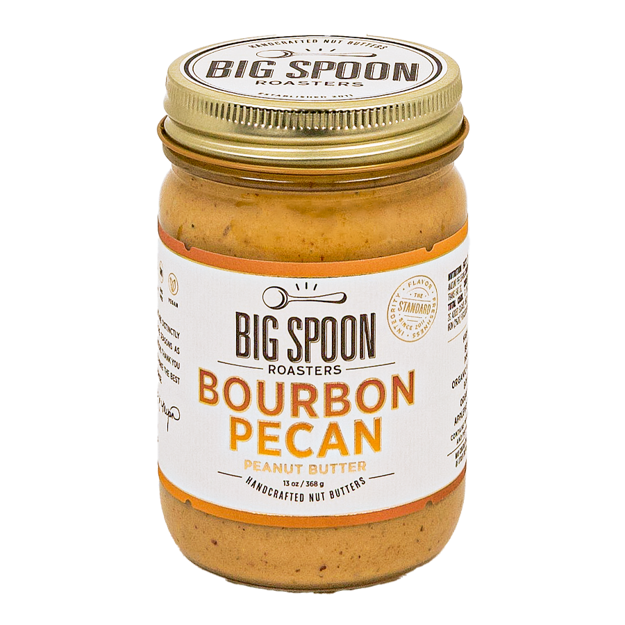 Bourbon Pecan Peanut Butter | Rich & Nutty Spread
