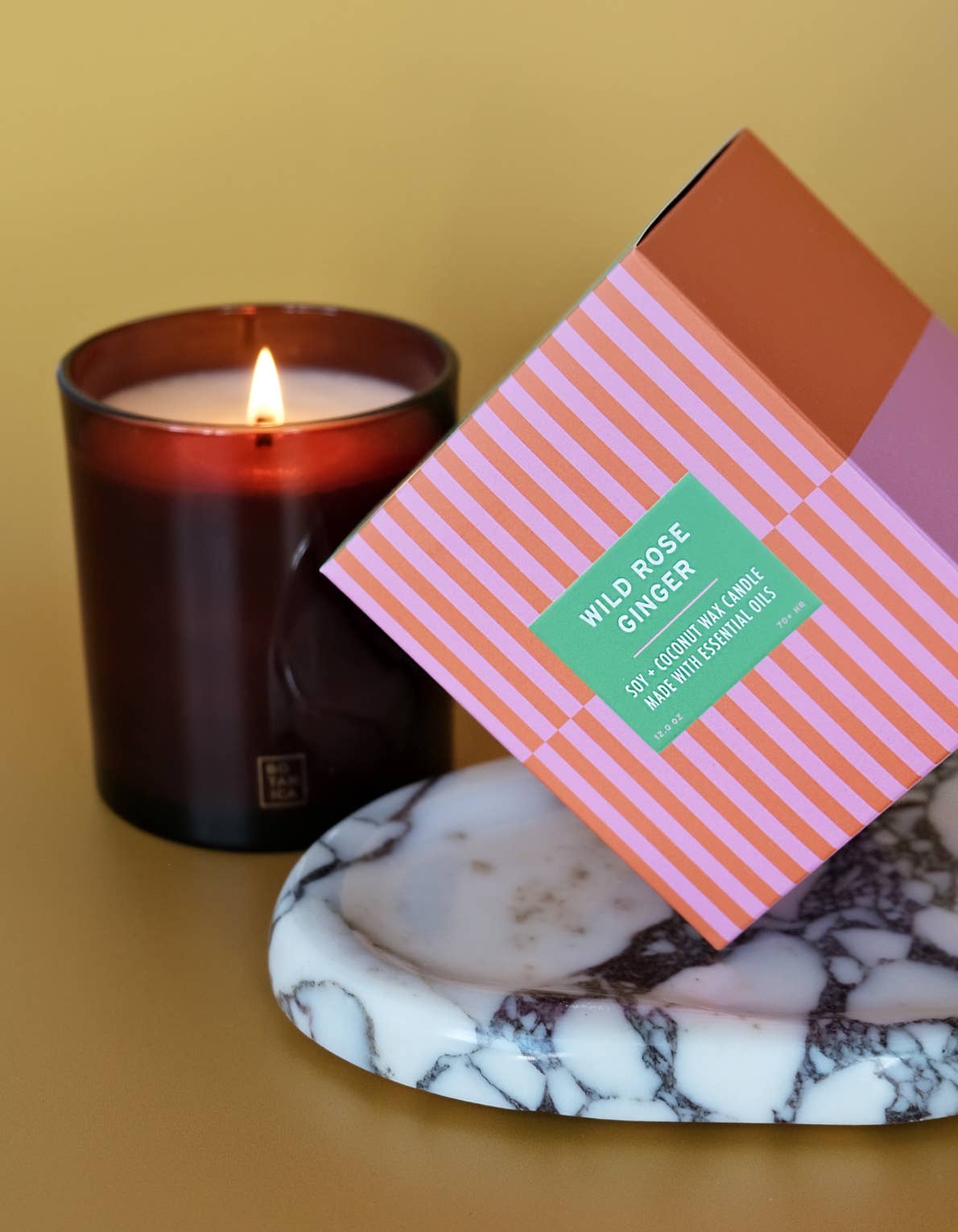 BOTANICA Wild Rose + Ginger Candle | 12 oz.