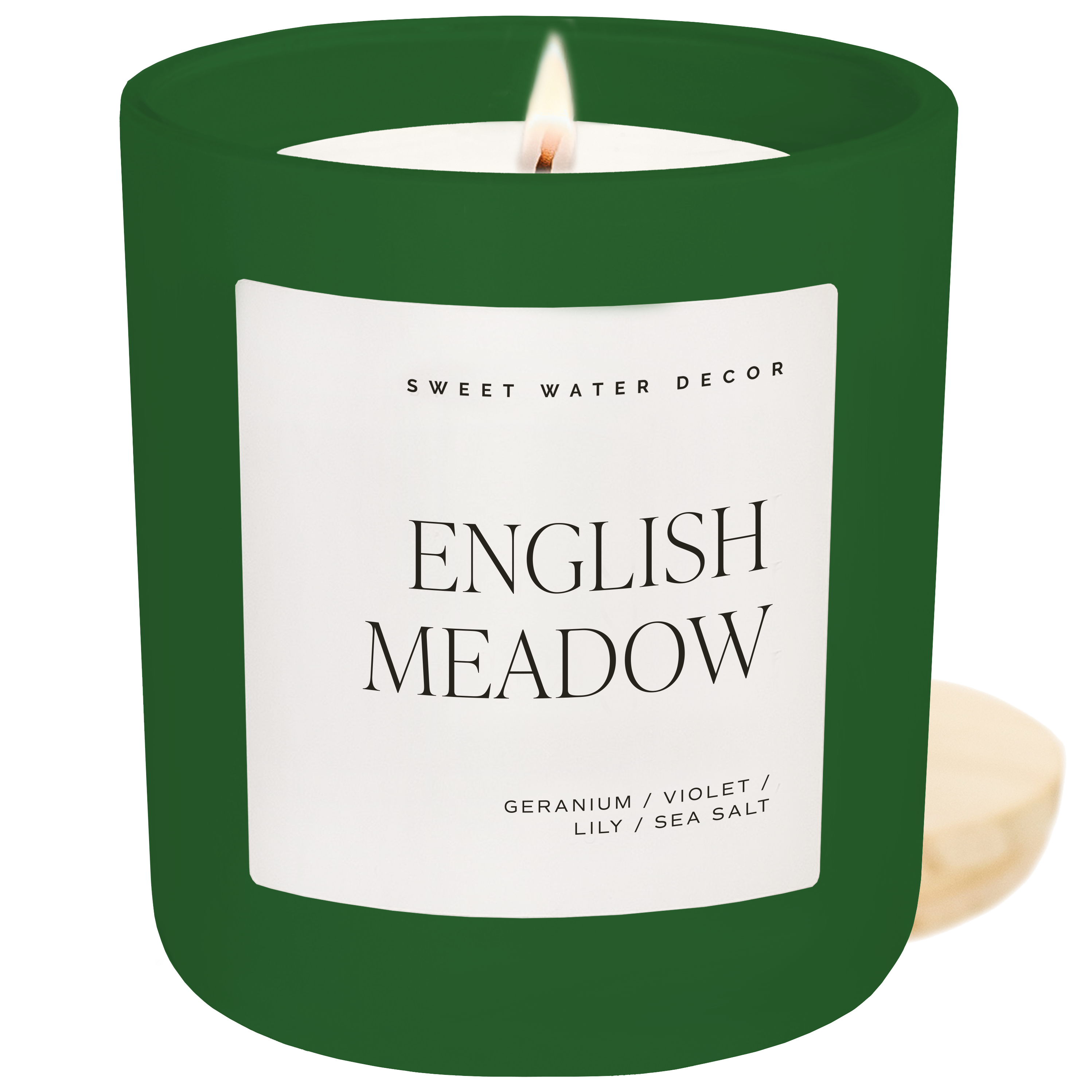 English Meadow | 15 oz Soy Candle, Matte Jar