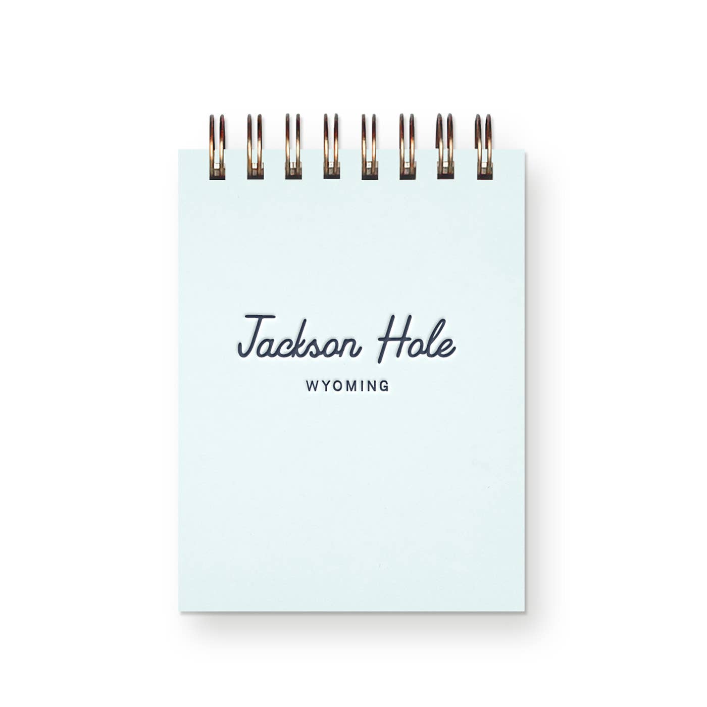 Custom City Straight Script Mini Jotter Notebook