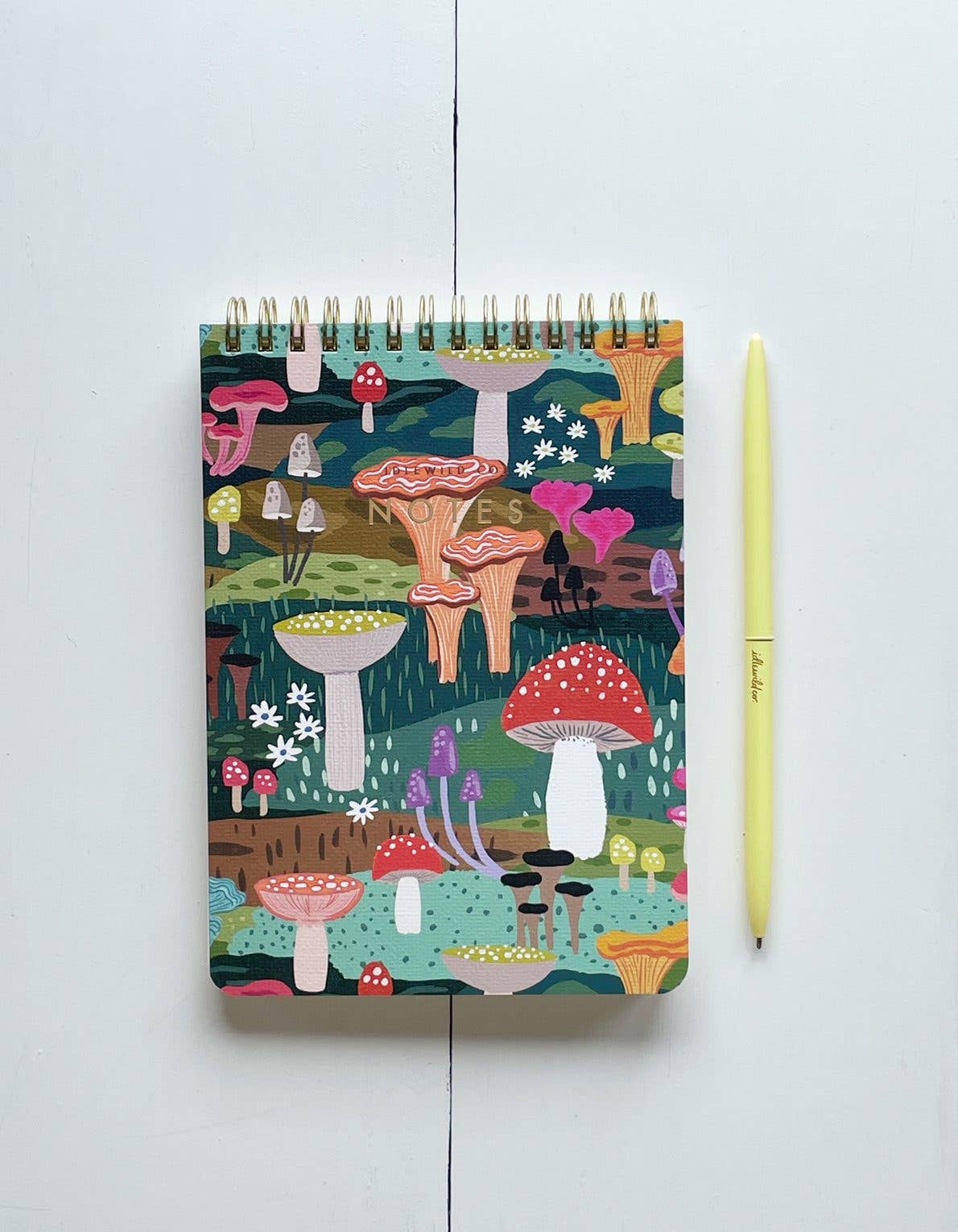 Spiral Jotter | Mushroom Heaven