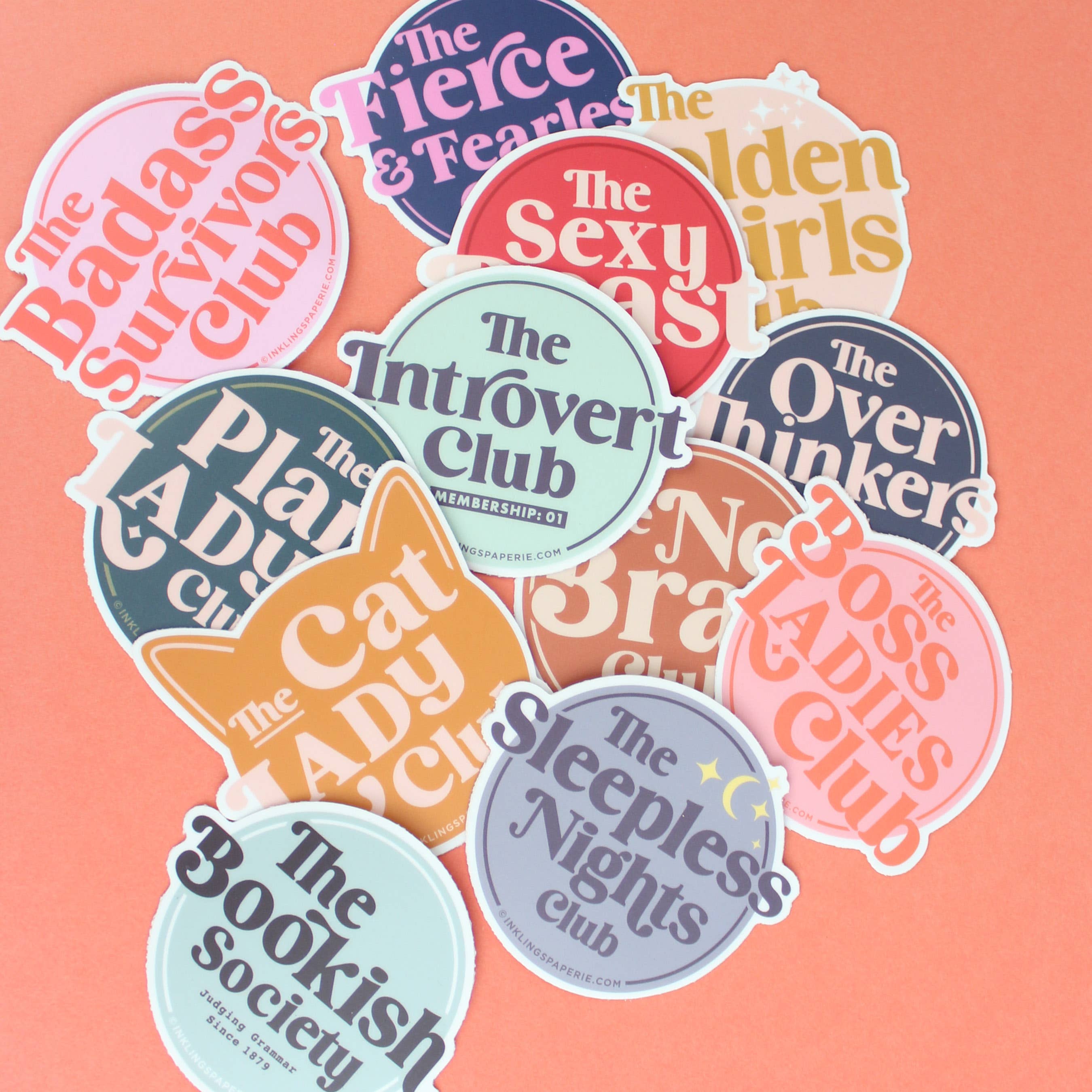 Vinyl Sticker - Introvert Club