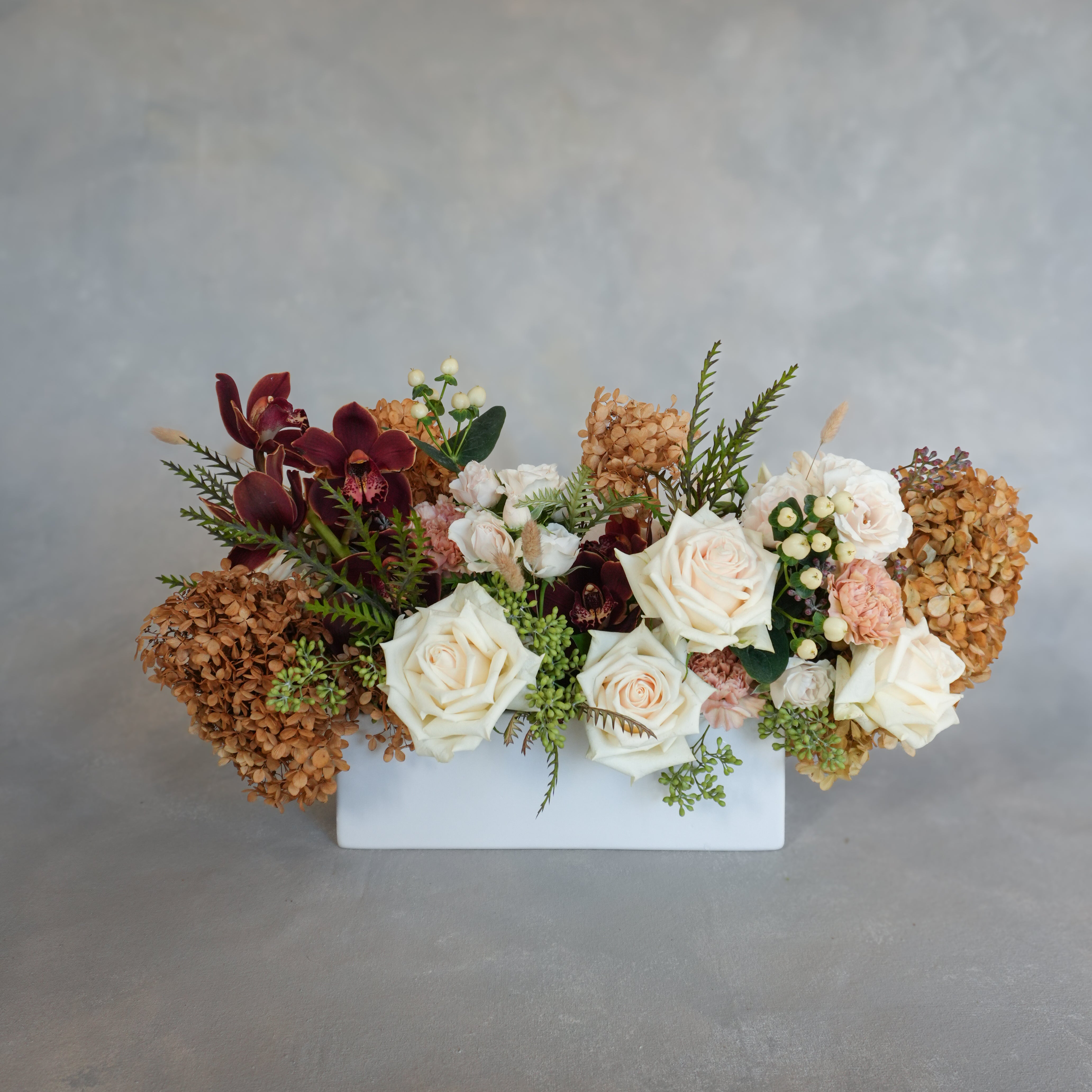 Farmhouse | Long & Low Autumn Centerpiece