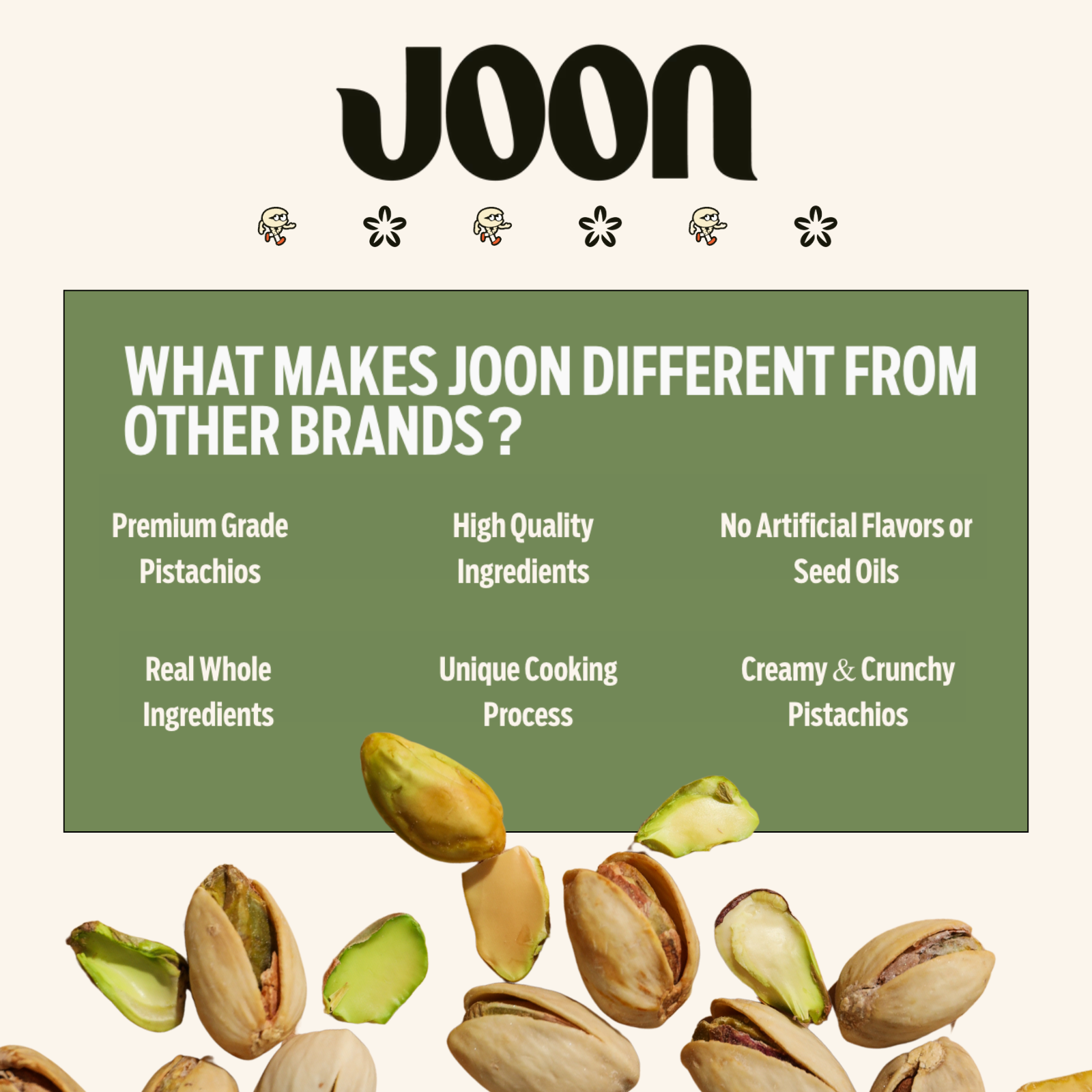 Joon Salt and Pepper Pistachios | Pistachio Gourmet Snacks