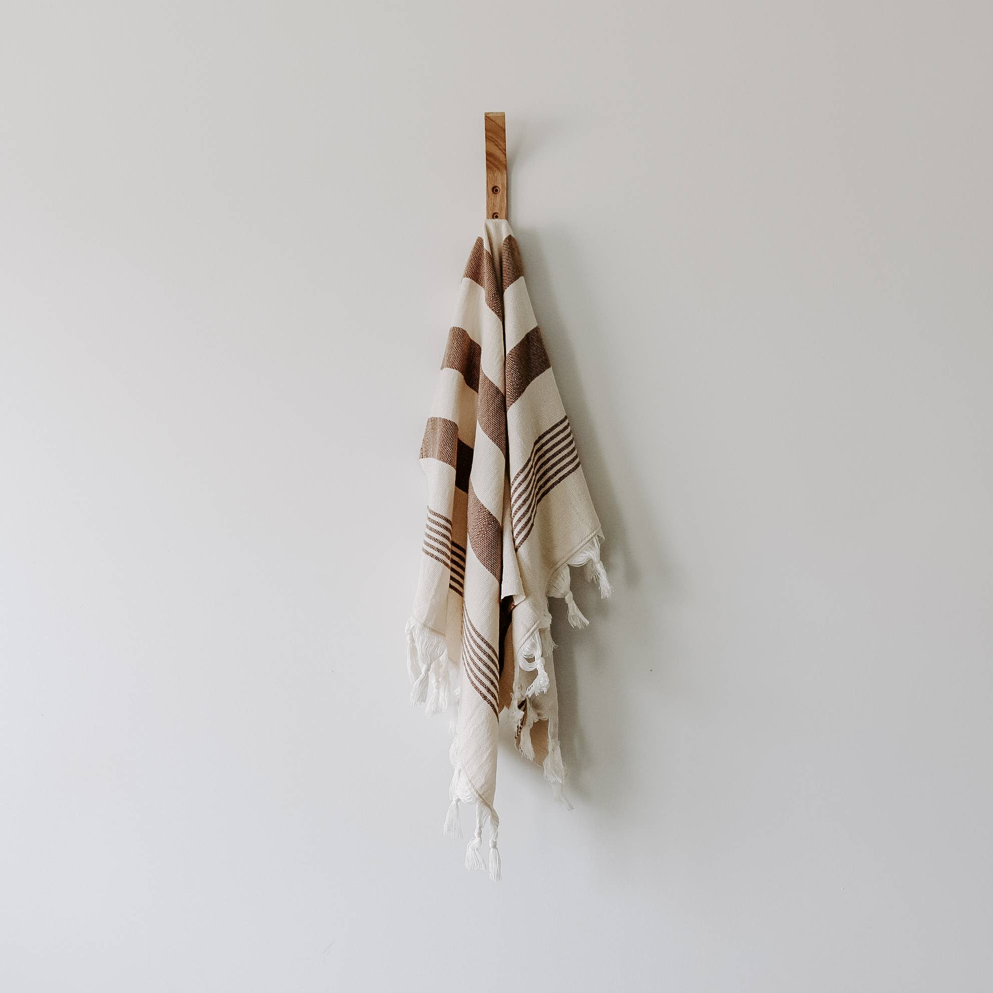 Turkish Cotton Hand Towel | Neutral Color Design
