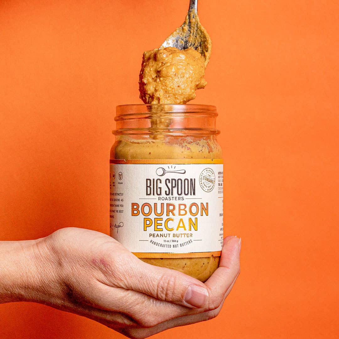 Bourbon Pecan Peanut Butter | Rich & Nutty Spread