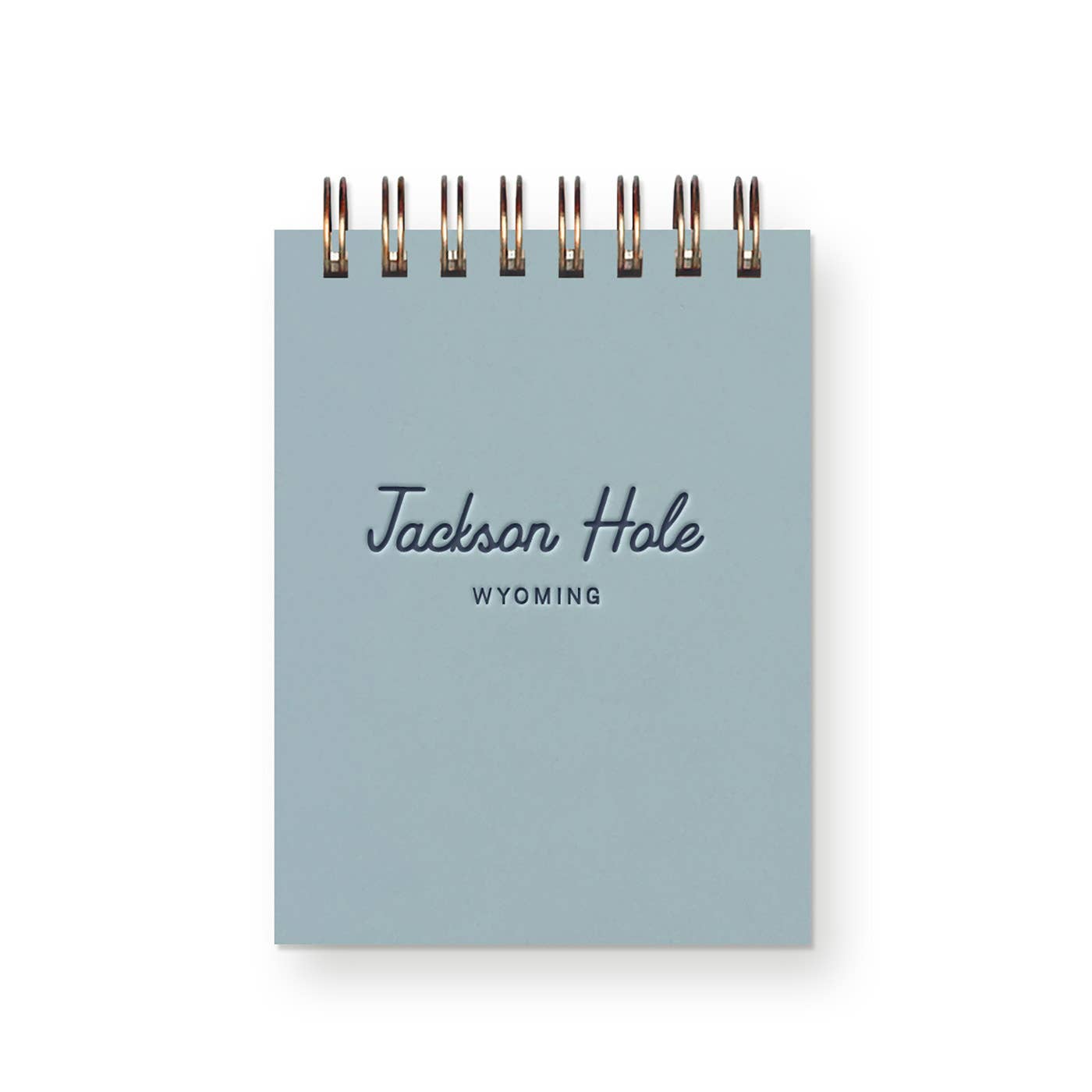 Custom City Straight Script Mini Jotter Notebook