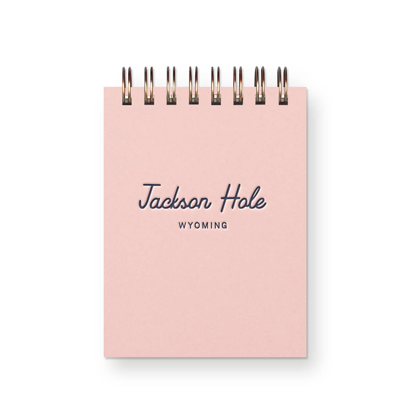Custom City Straight Script Mini Jotter Notebook