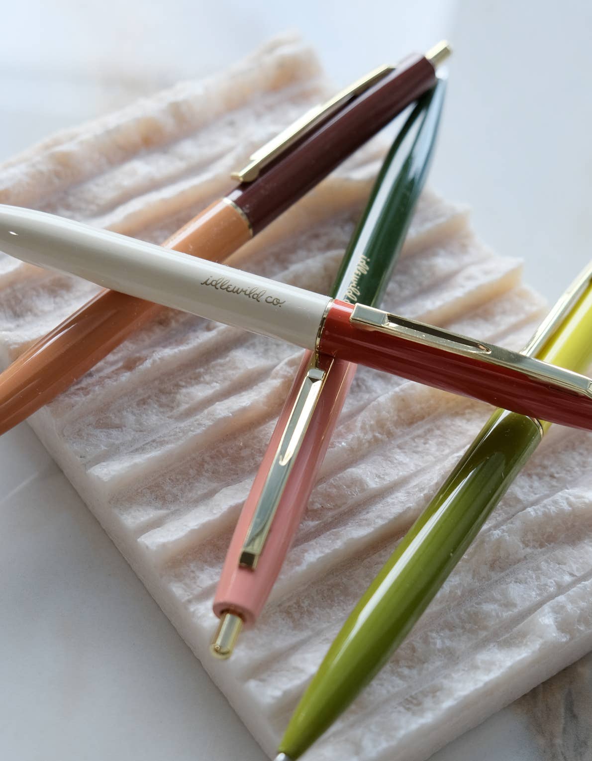 Retro Pen Set of Four | Desert Tones
