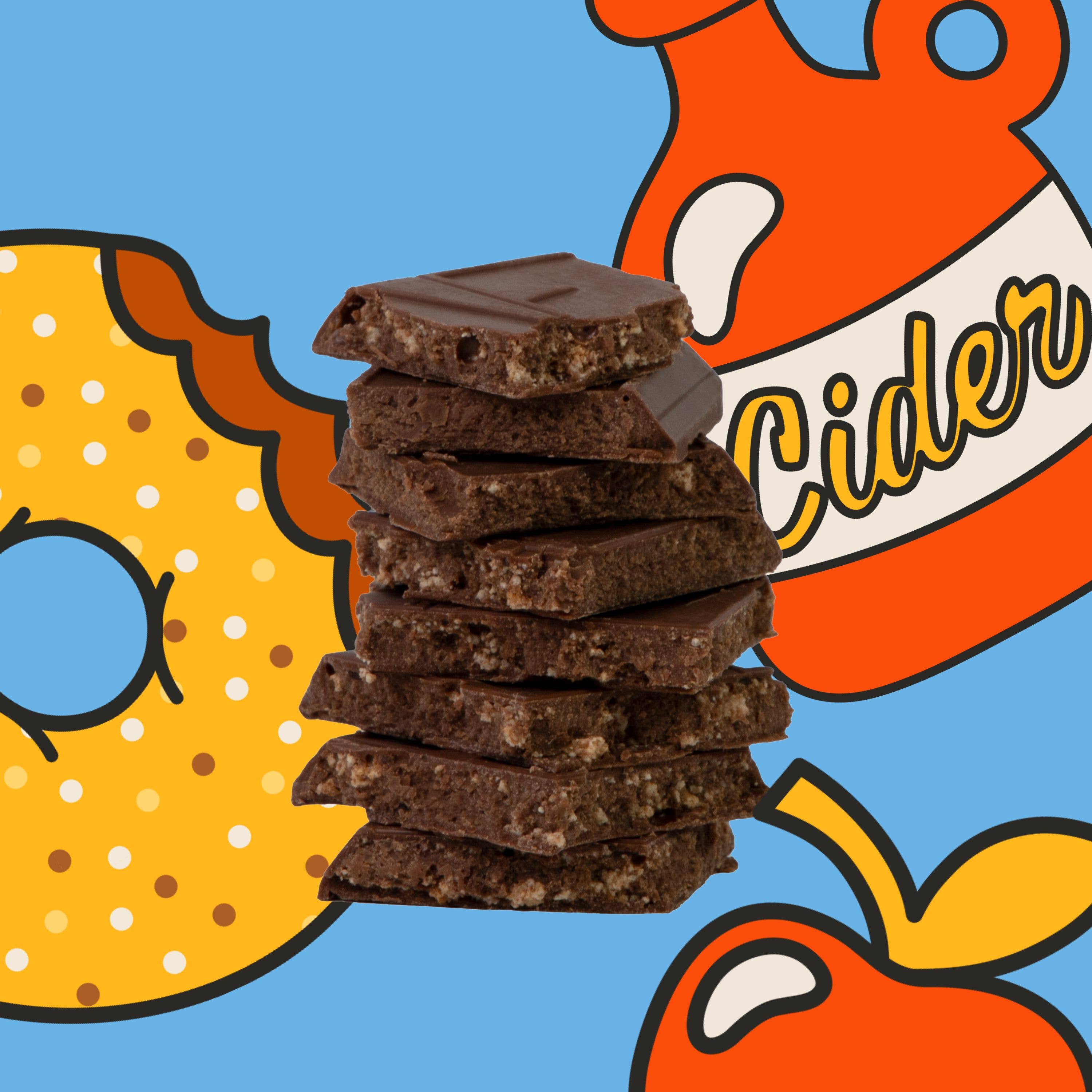 Apple Cider Donuts Truffle Bar