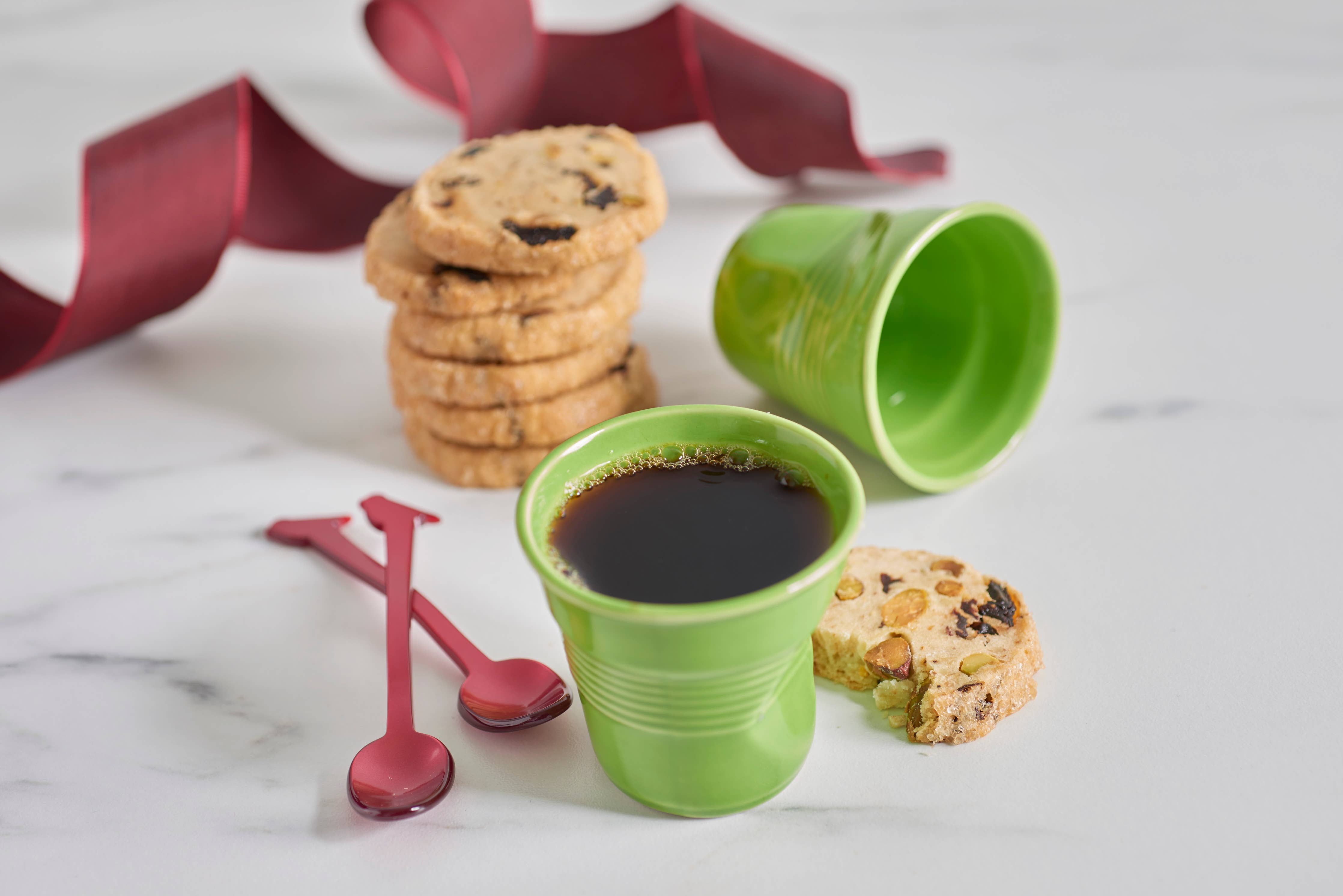 Pistachio Cherry Sable Cookies - 3 oz