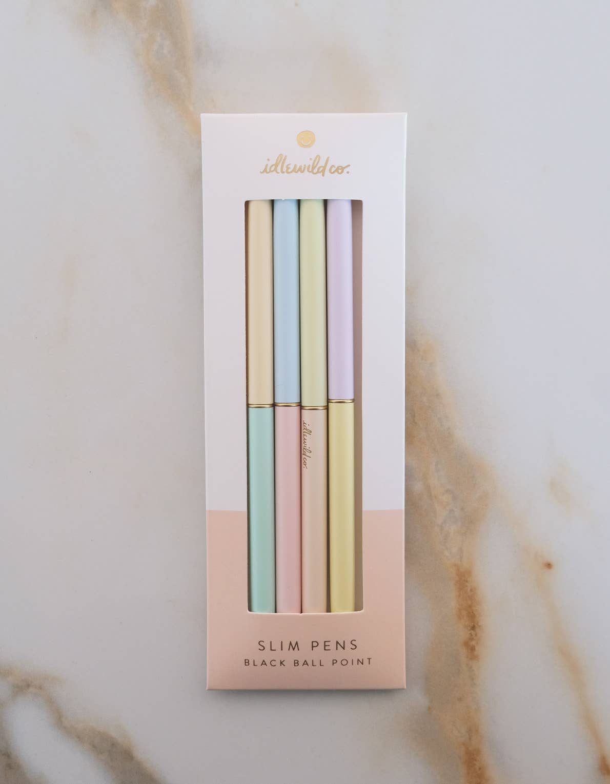 Slim Pens Set of Four | Duo-Tone Pastels