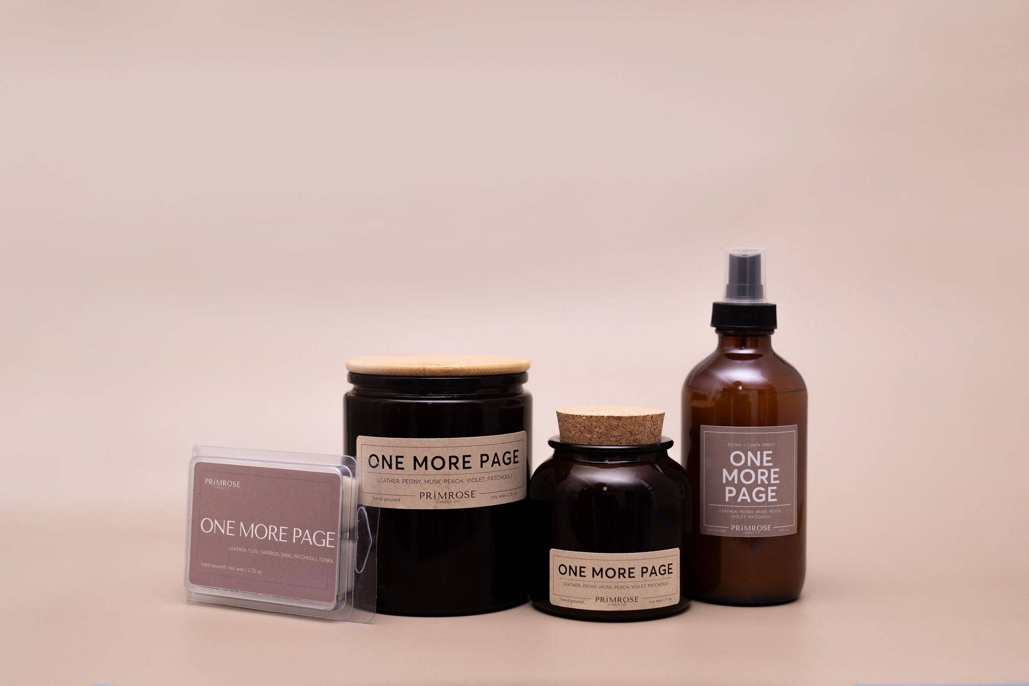 Bookish Candle | ONE MORE PAGE