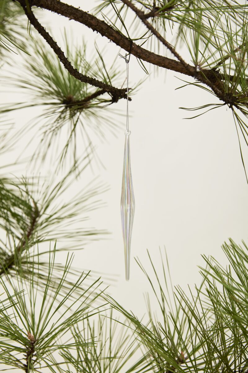 Prism Icicle Ornament