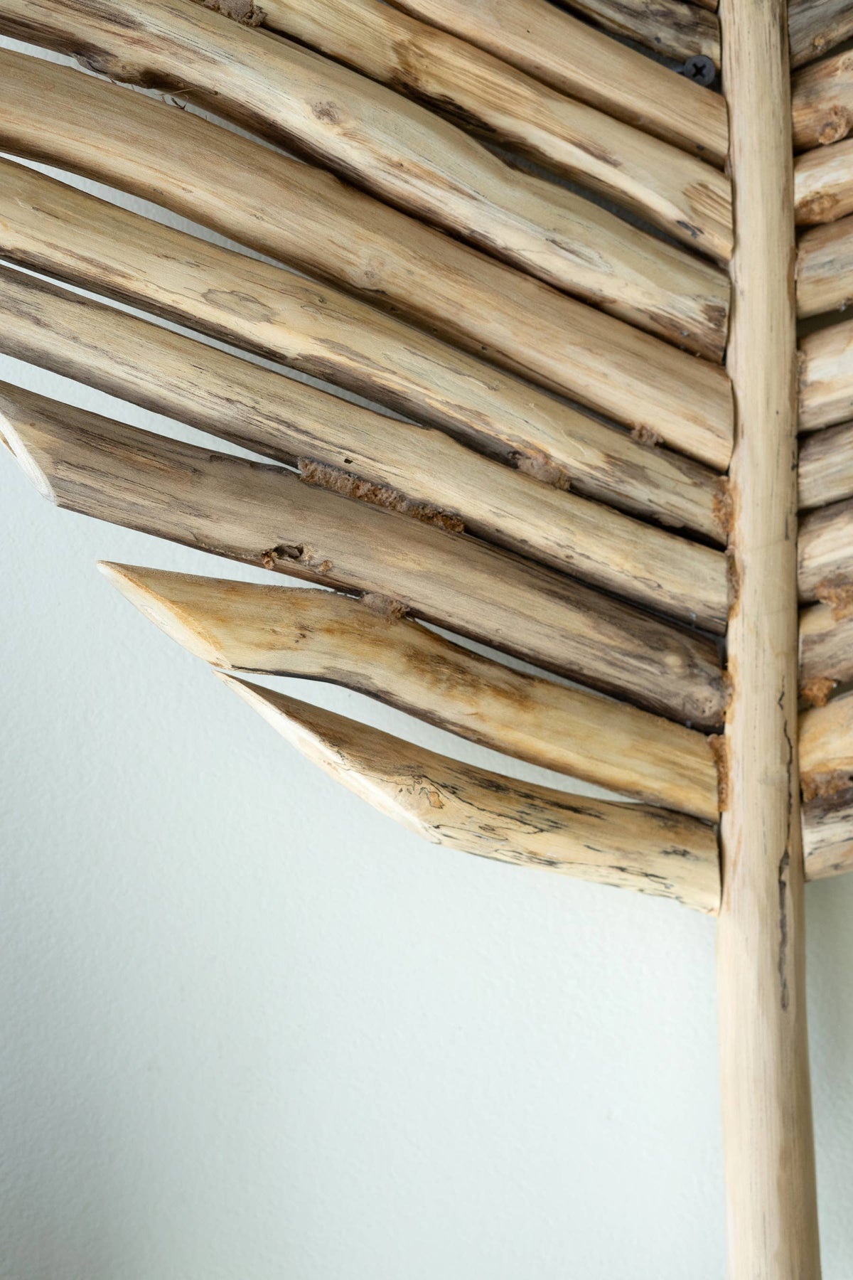 Teakwood Leaves Wall Art