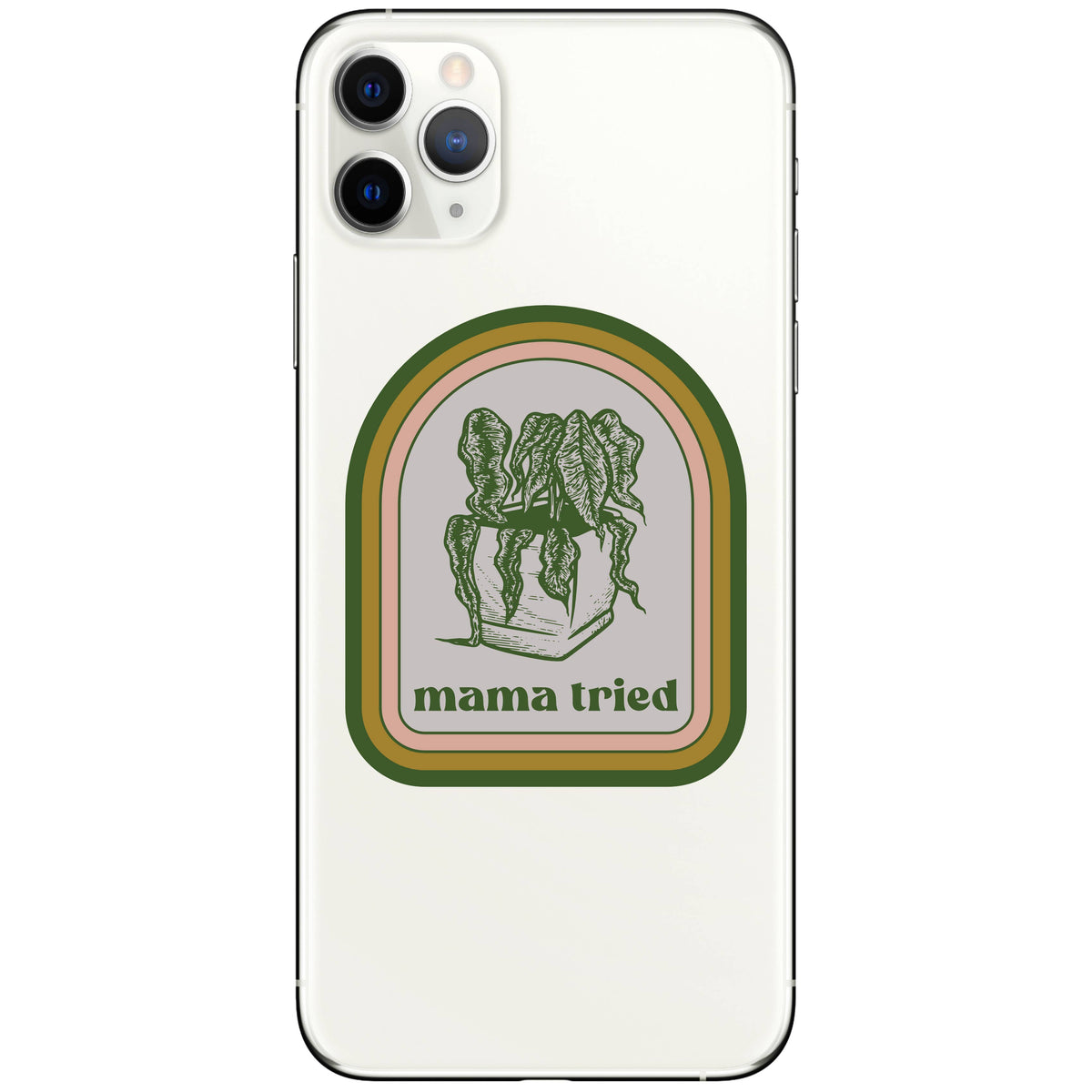 Mama Tried Plant Funny Country High Quality Vinyl Sticker