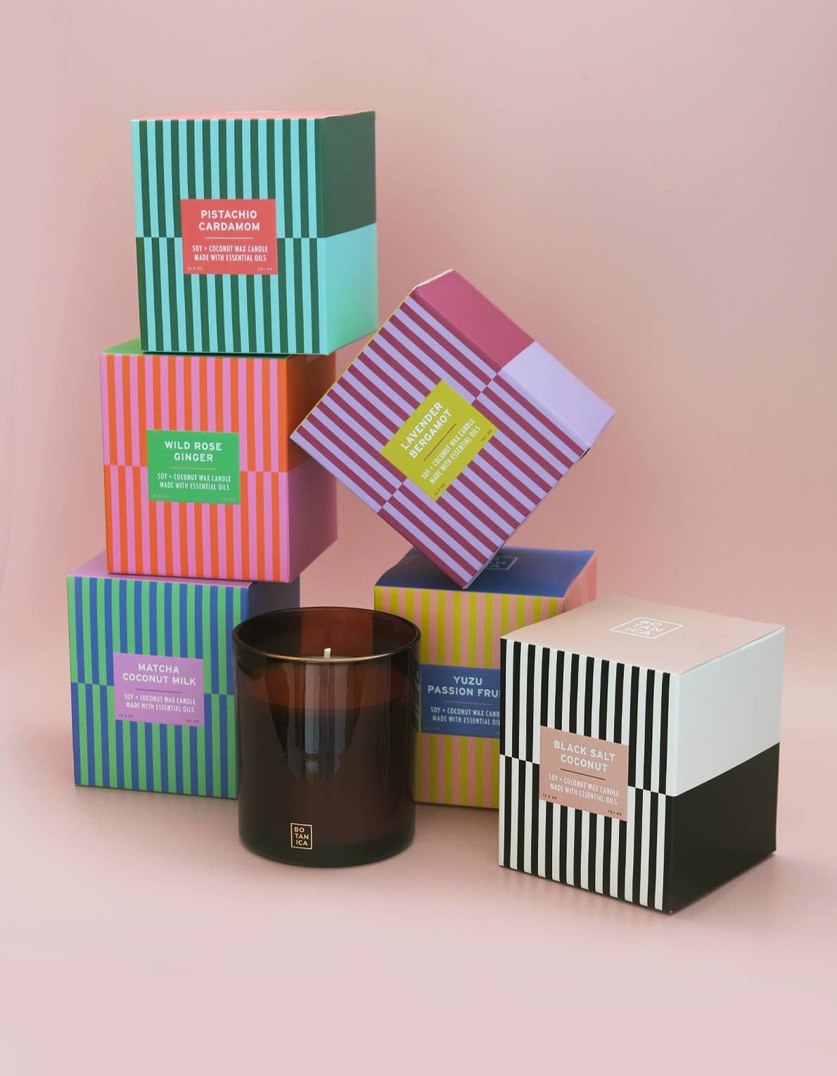 BOTANICA Wild Rose + Ginger Candle  | 12 oz.