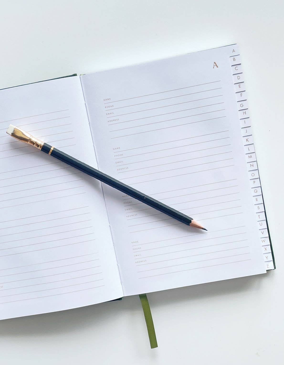 Crane (Green) Address Book