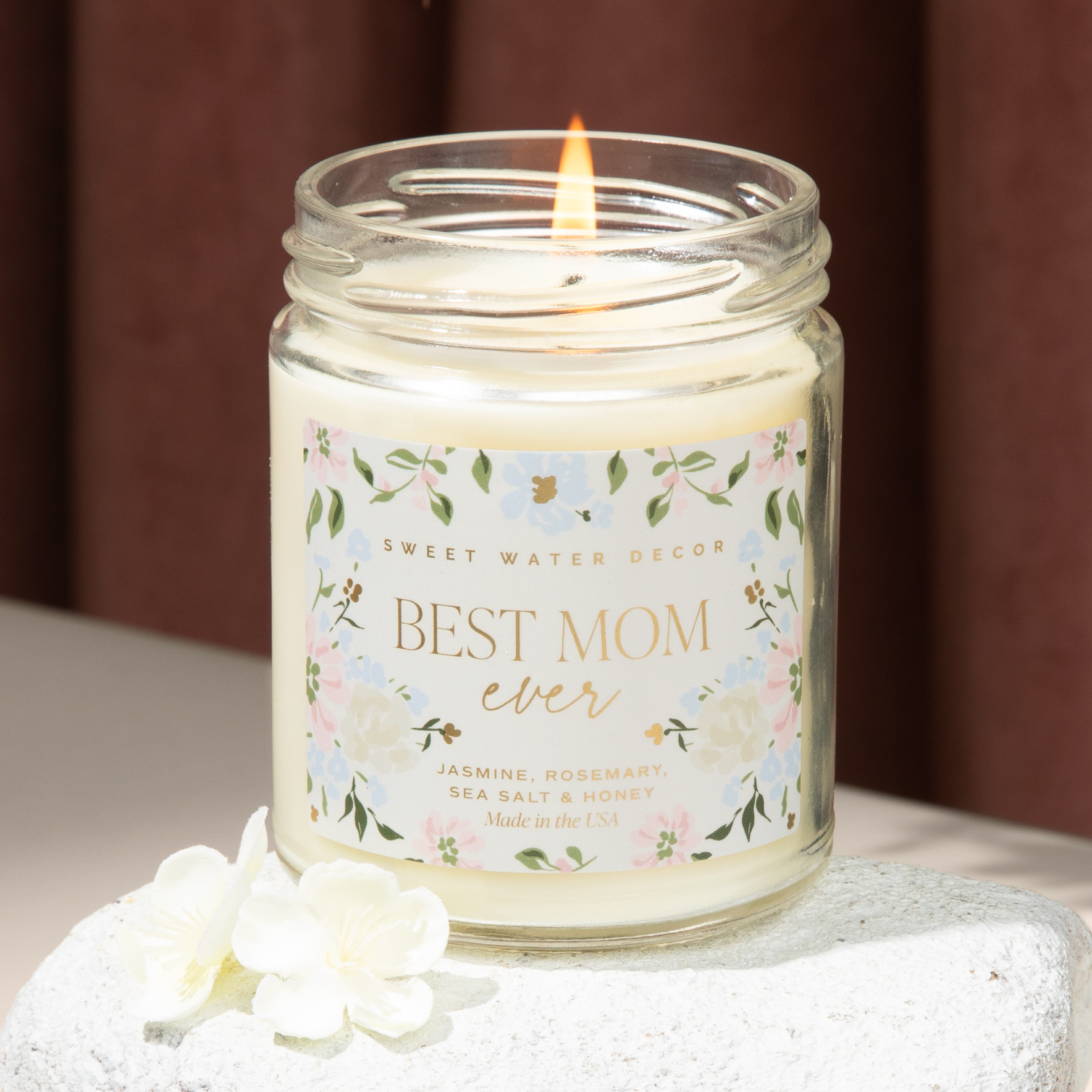 Best Mom Ever | 9oz Soy Candle | Perfect Gift for Mom