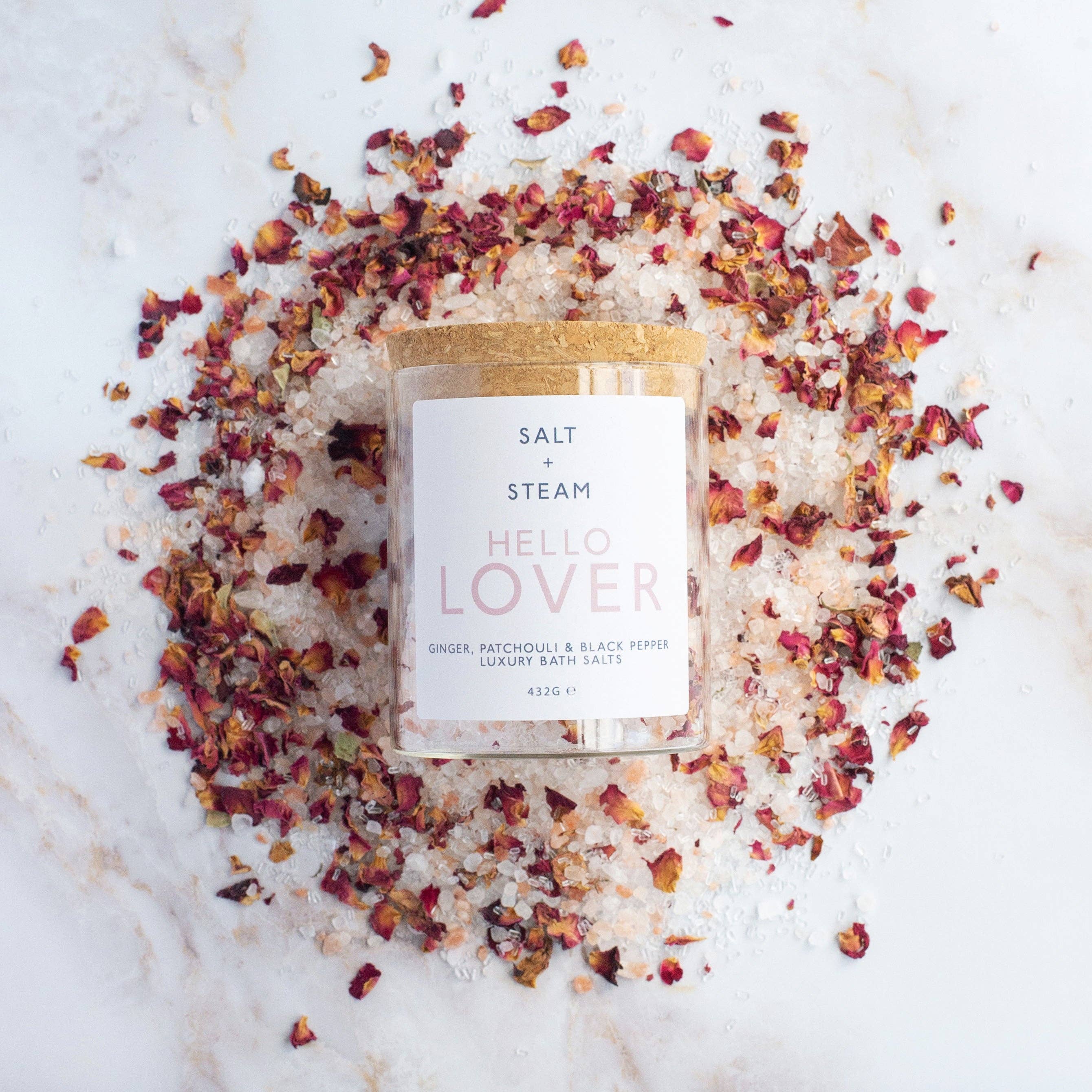 Hello Lover | Ginger & Patchouli Bath Salts