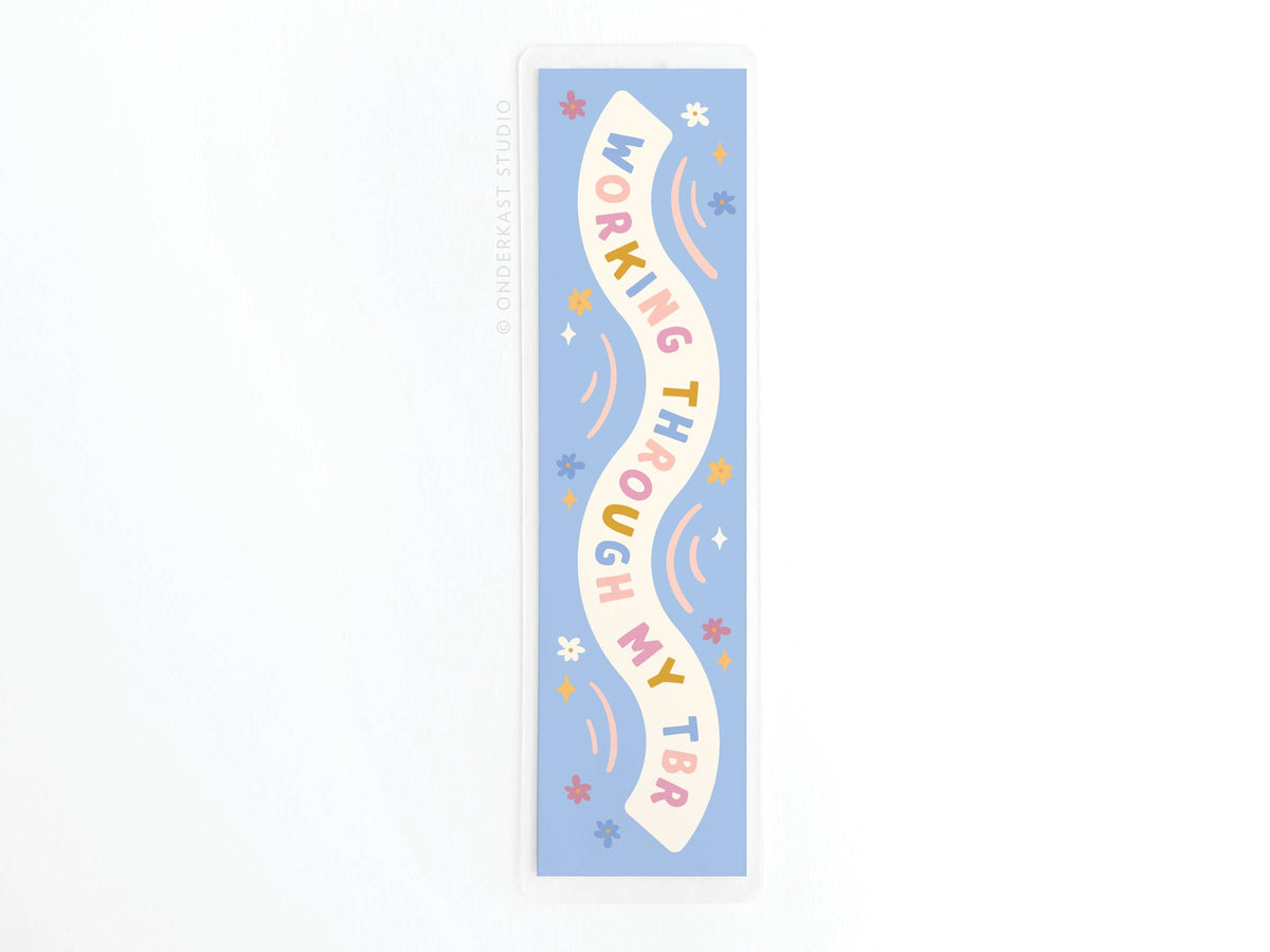 Working Through My TBR Laminated Bookmark