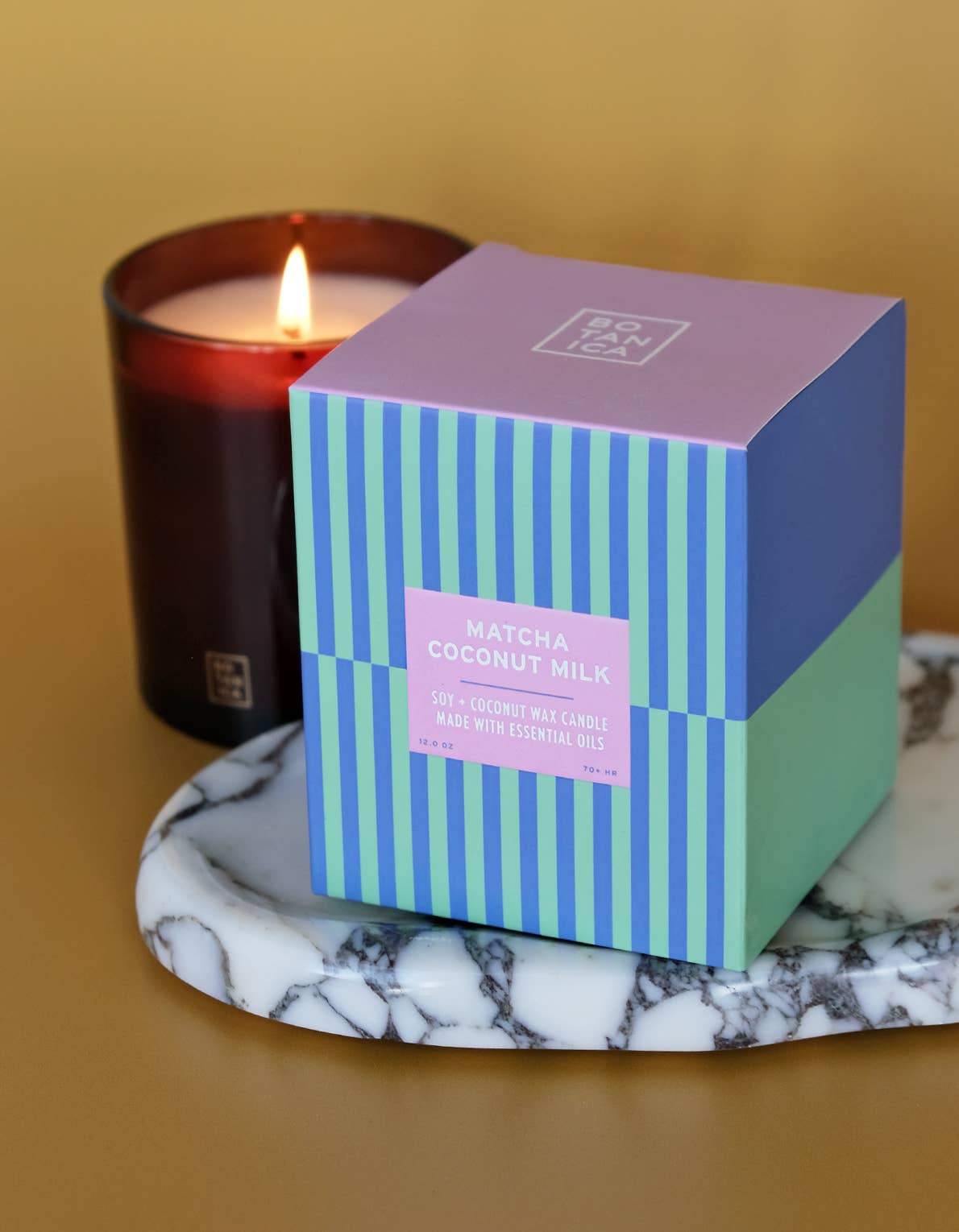 BOTANICA Matcha + Coconut Milk Candle  | 12 oz.