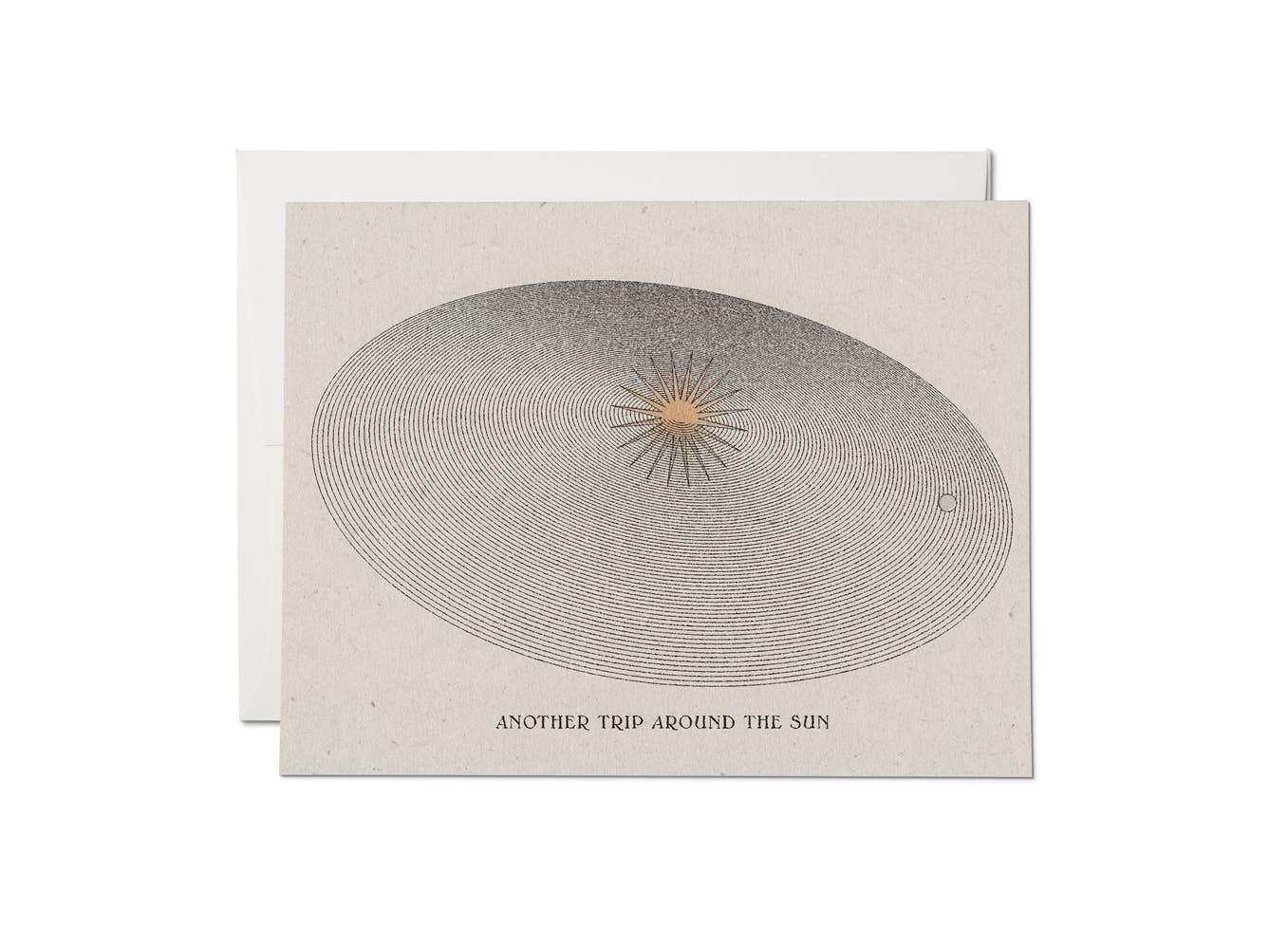 Around the Sun birthday greeting card