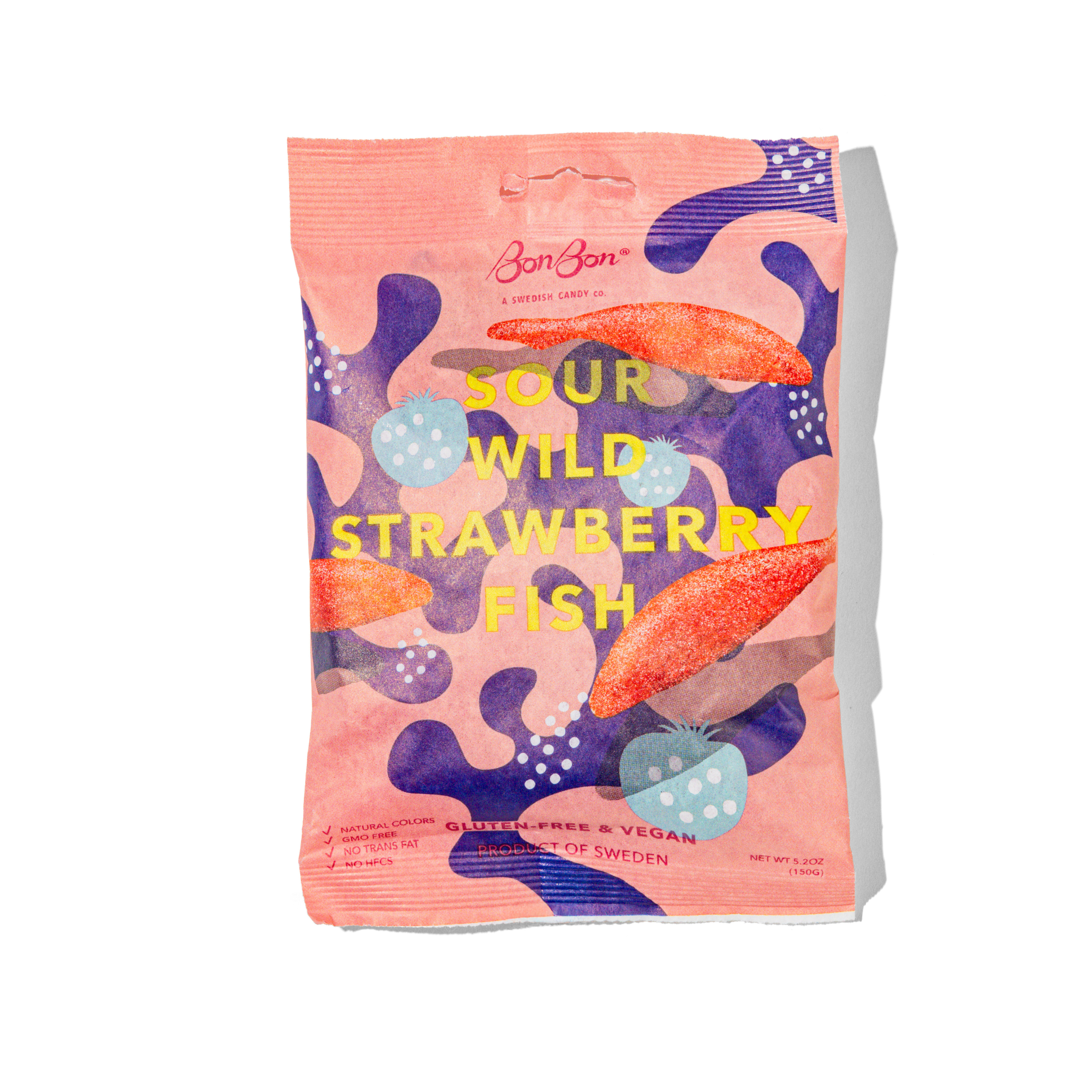Bon Bon's Sour Wild Strawberry Fish
