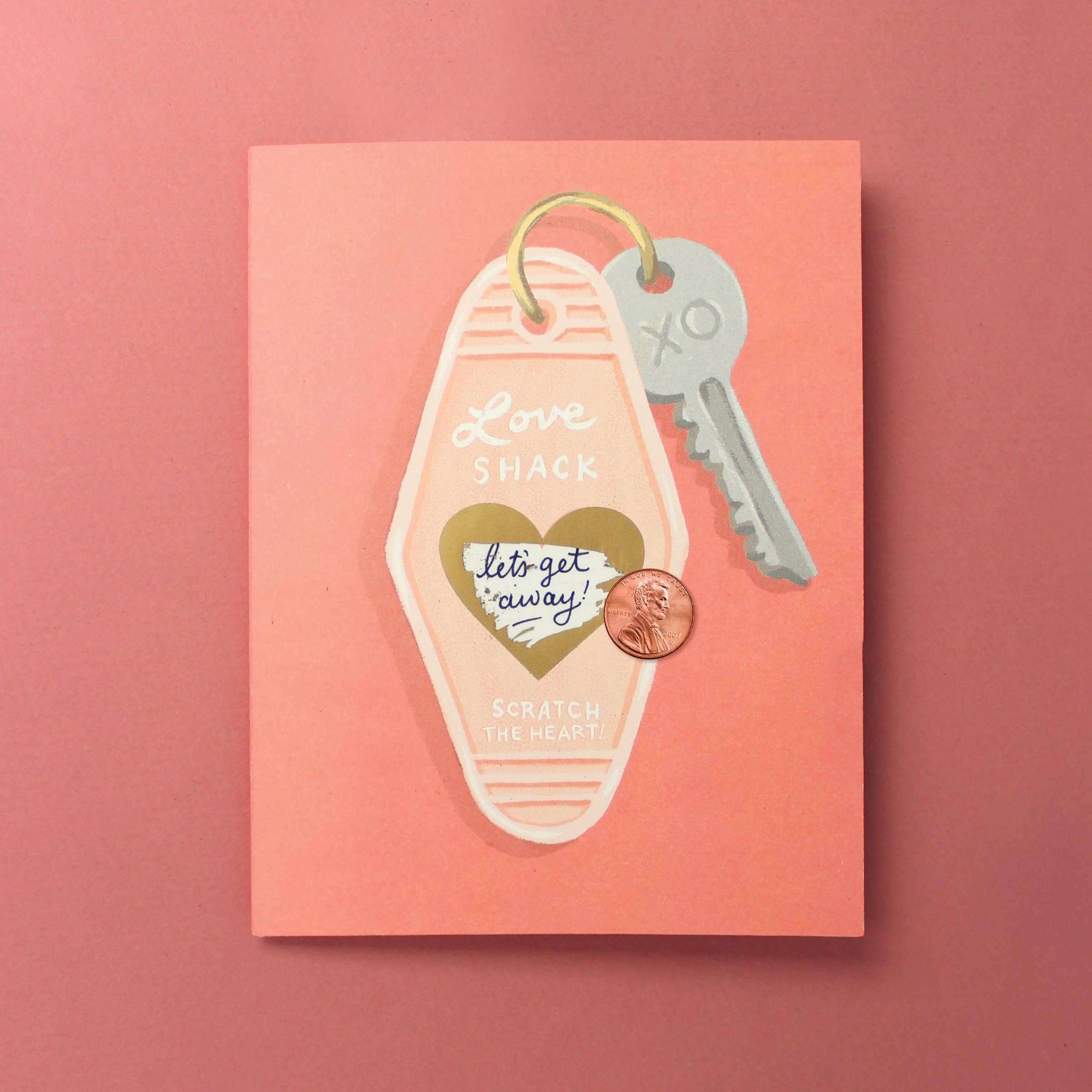 Love Shack Scratch-Off Card | Fun & Romantic Surprise