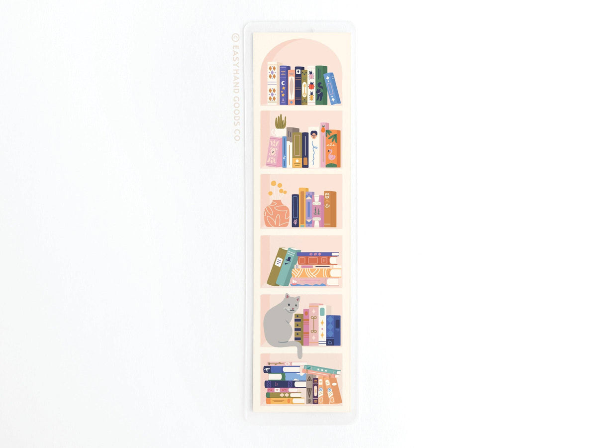 Home Library Laminated Bookmark
