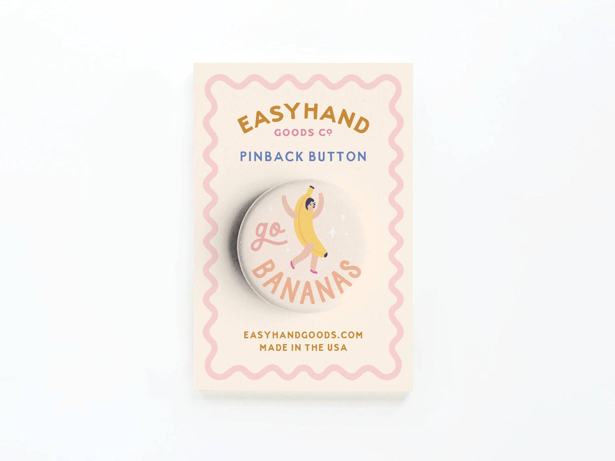 Go Bananas Button