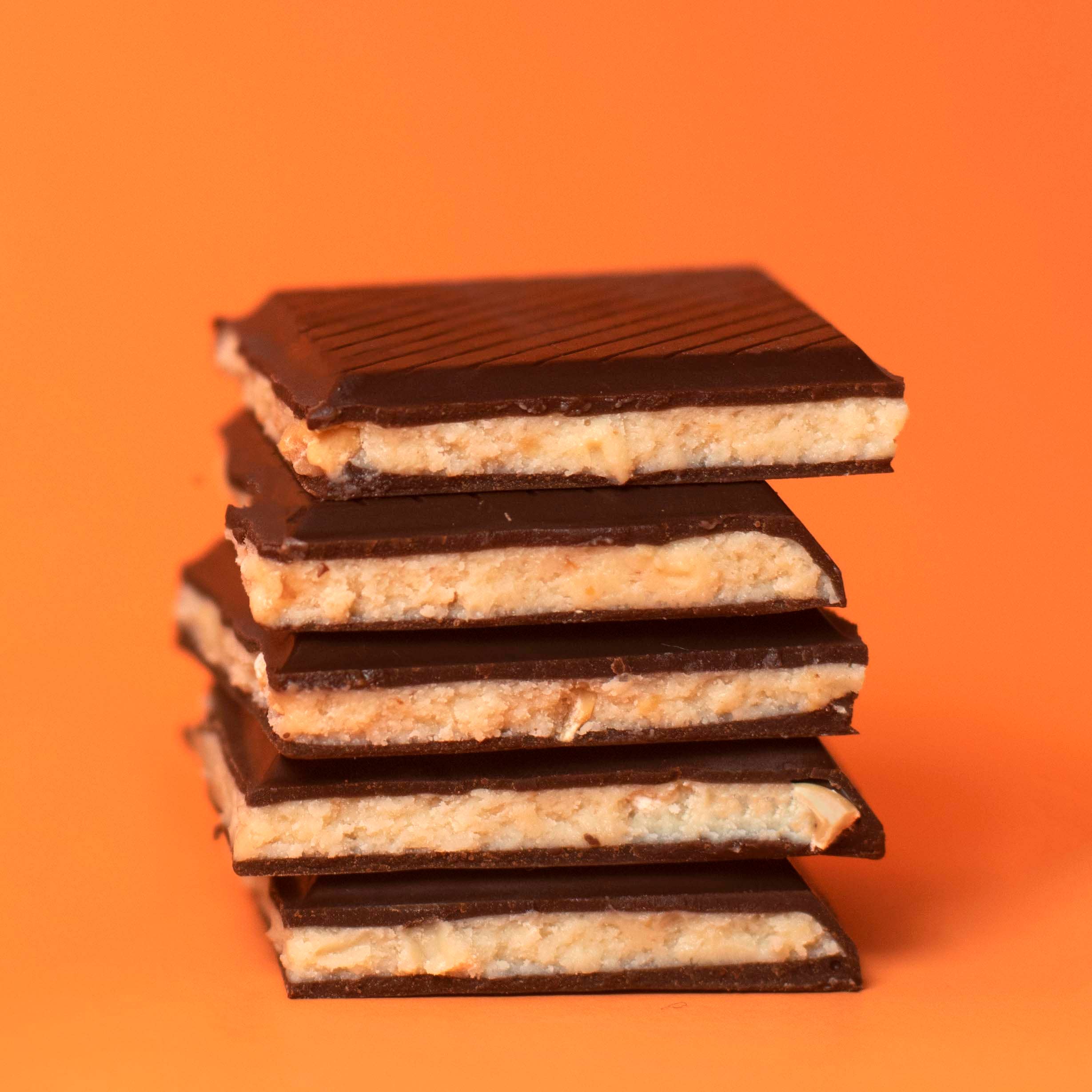 Crunchy Peanut Butter Truffle Bar