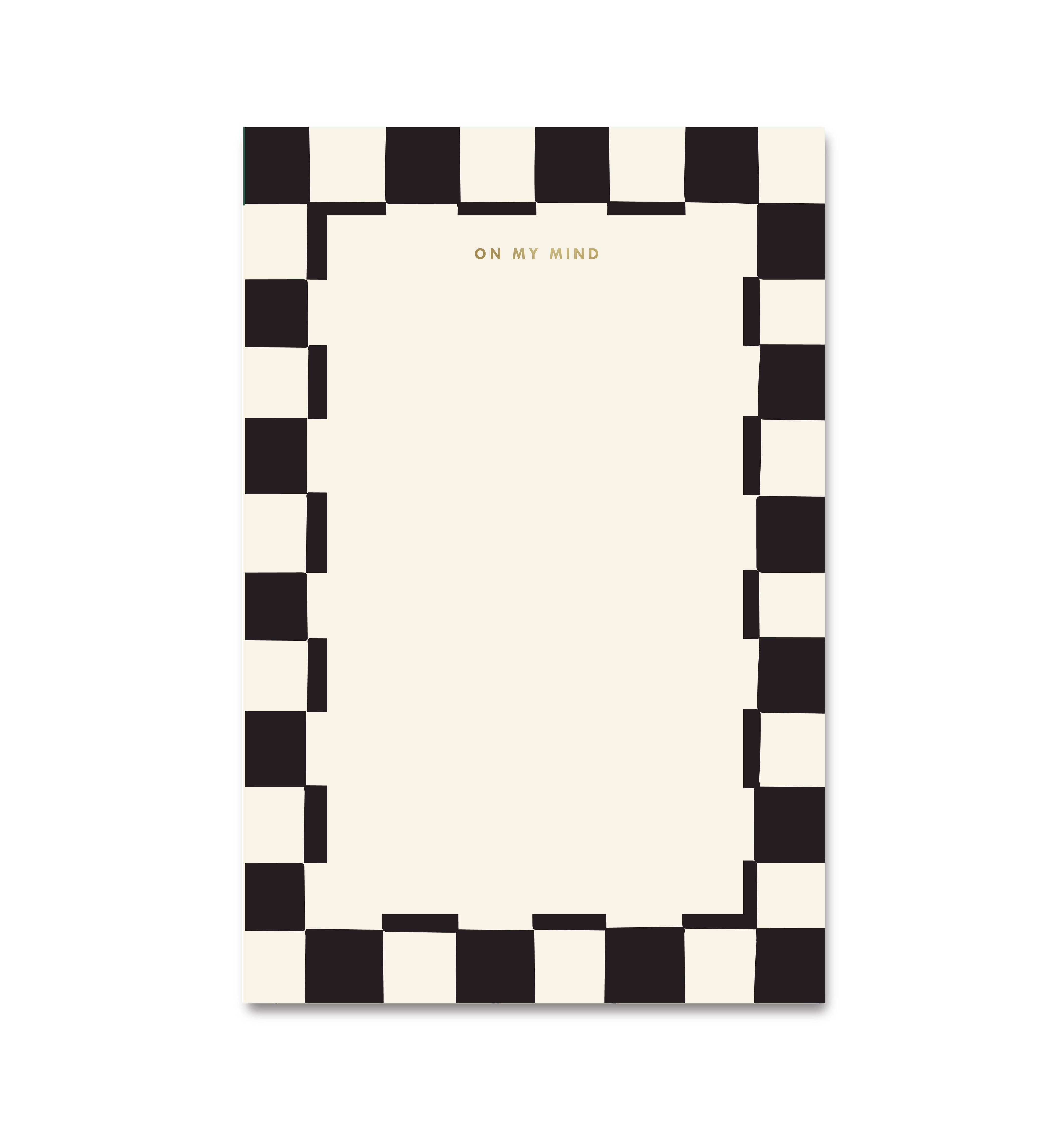 Chessboard Memo Notepad 