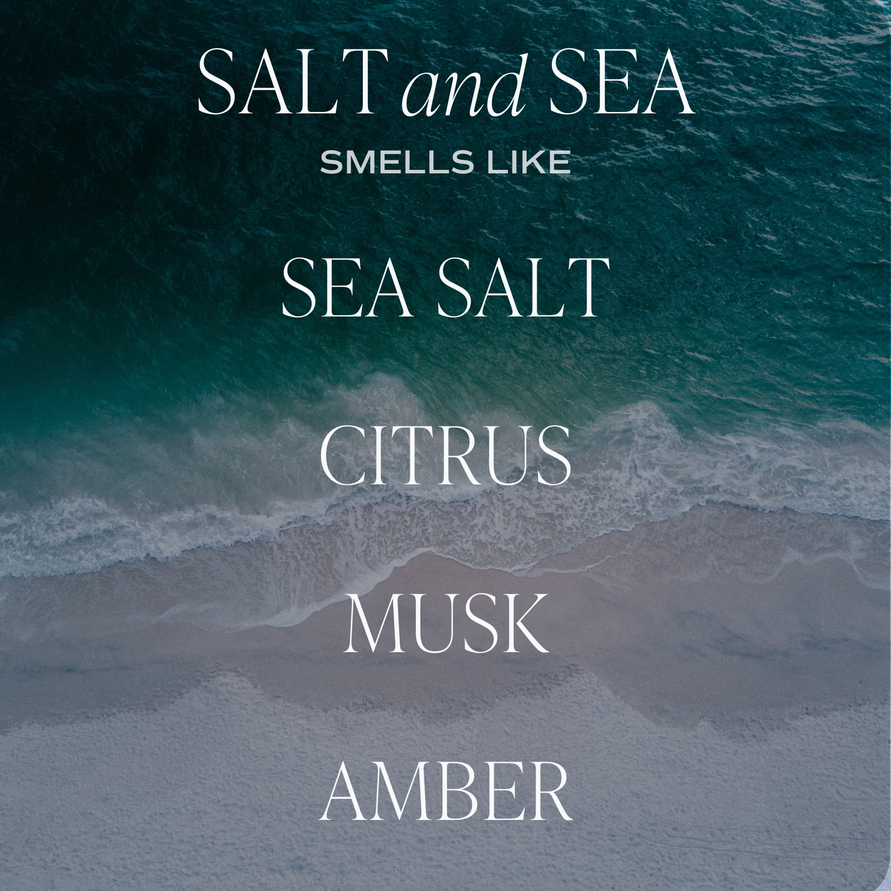 Salt and Sea | 12 oz Candle