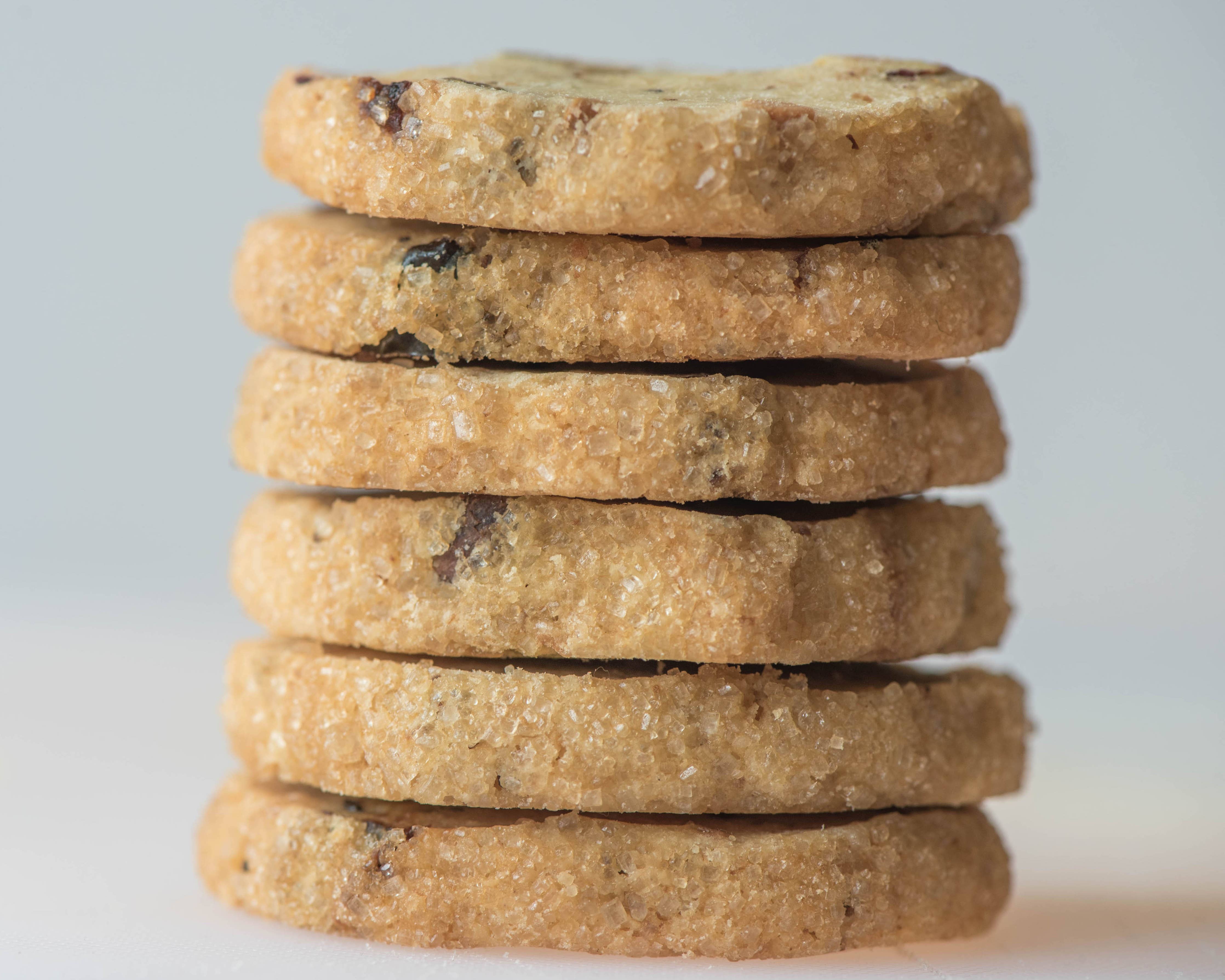 Pistachio Cherry Sable Cookies - 3 oz