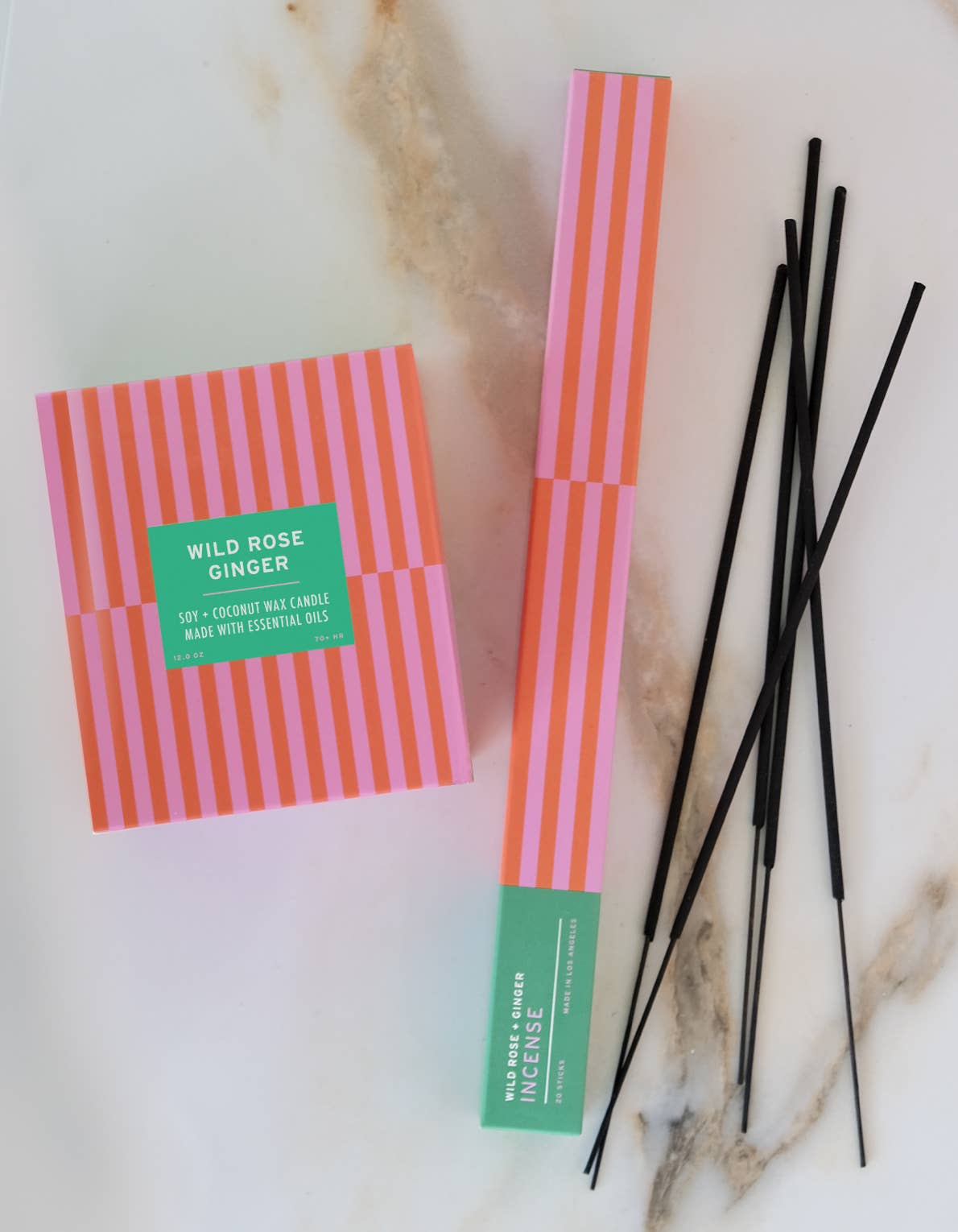 BOTANICA Wild Rose + Ginger Candle  | 12 oz.