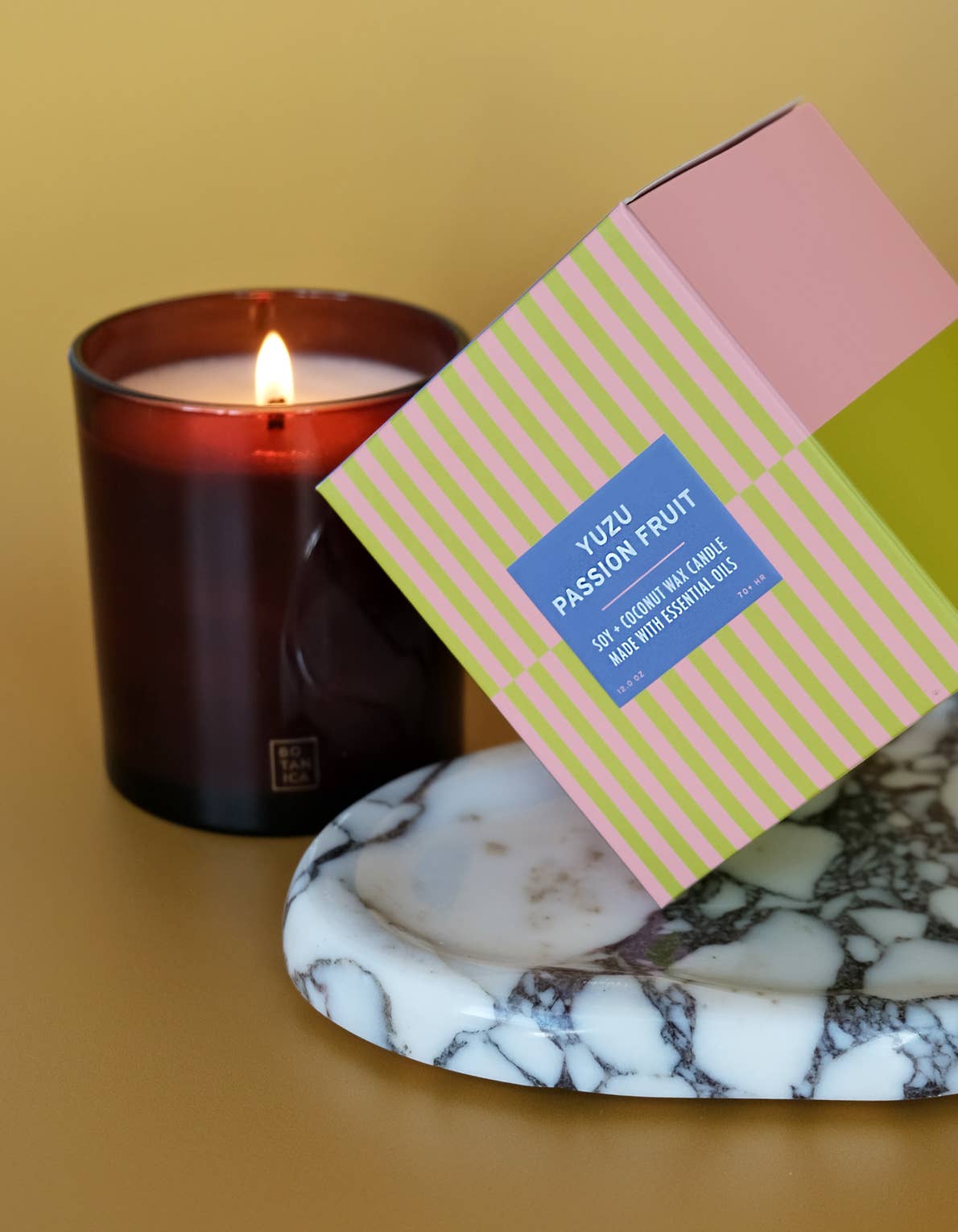 BOTANICA Yuzu + Passion Fruit Candle  | 12 oz.