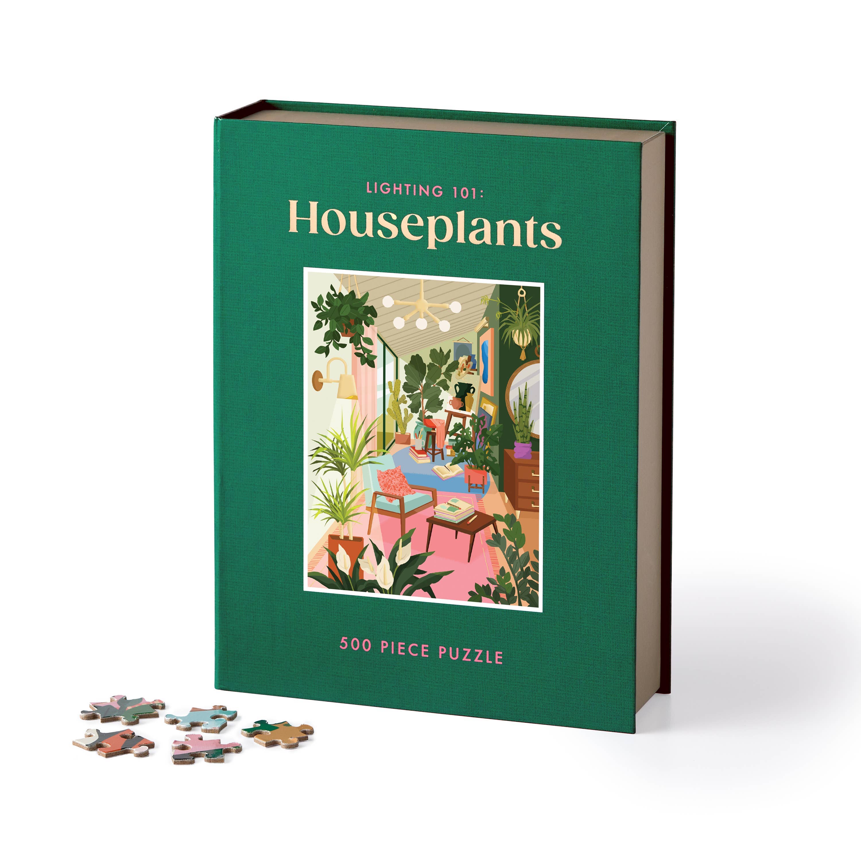 Lighting 101: Houseplants Puzzle | 500-Piece Book Puzzle