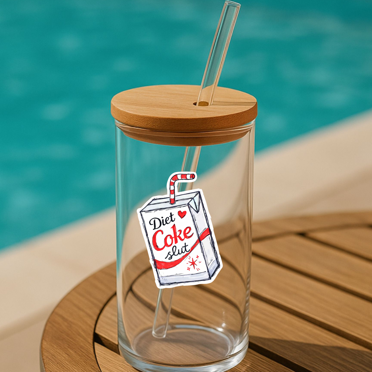 Diet Coke Slut Sticker