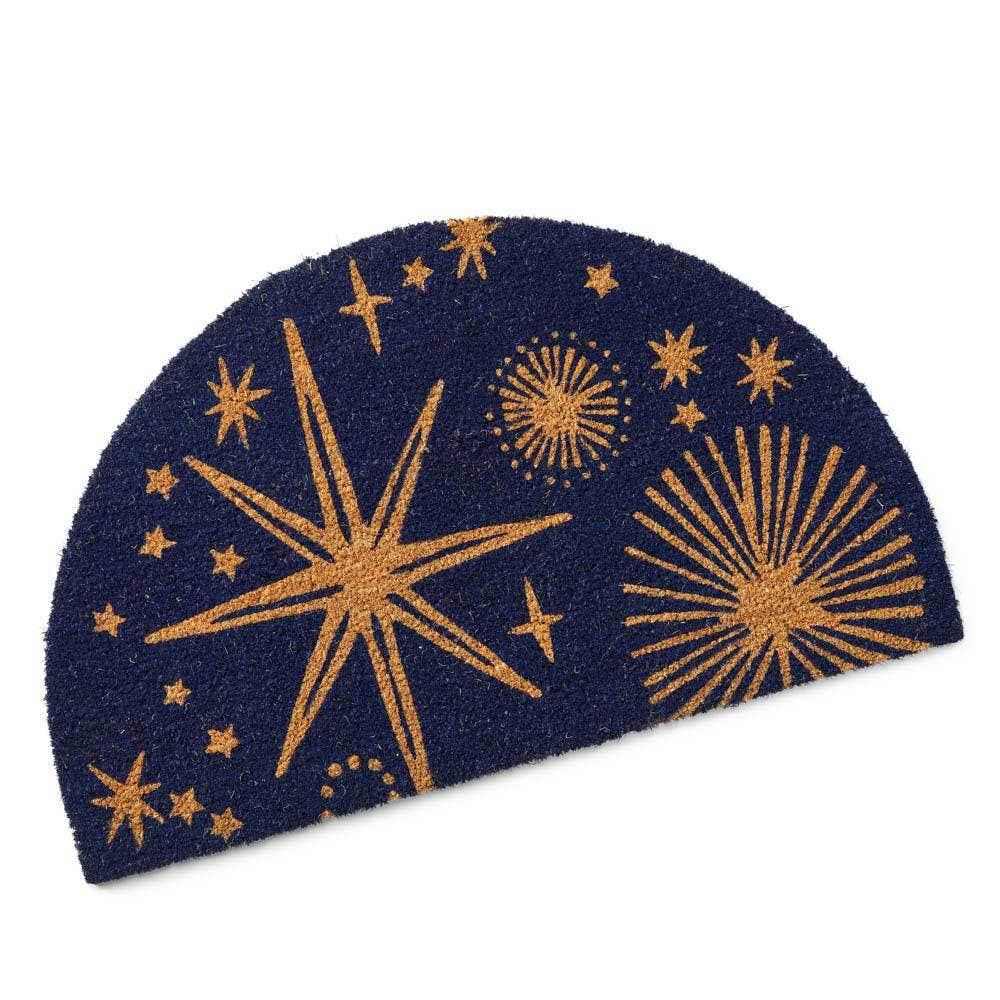 Celestial Coconut Fiber Welcome Mat