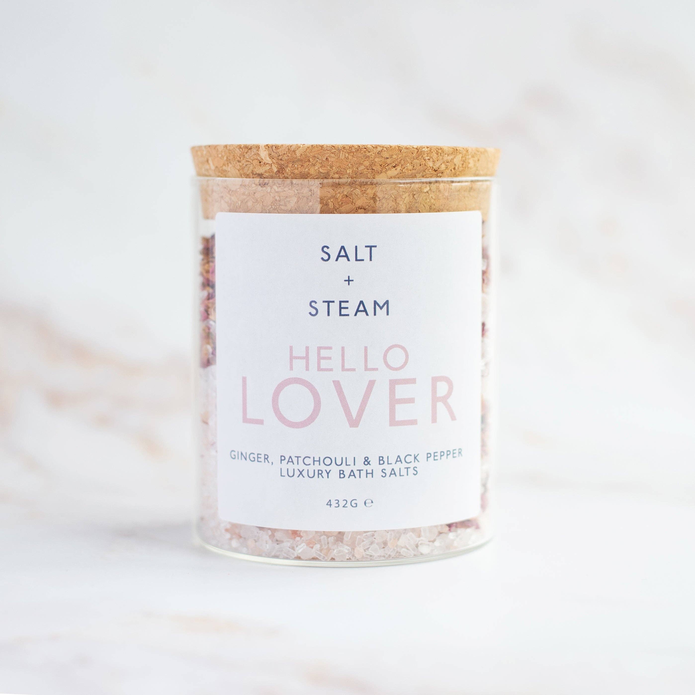 Hello Lover | Ginger & Patchouli Bath Salts