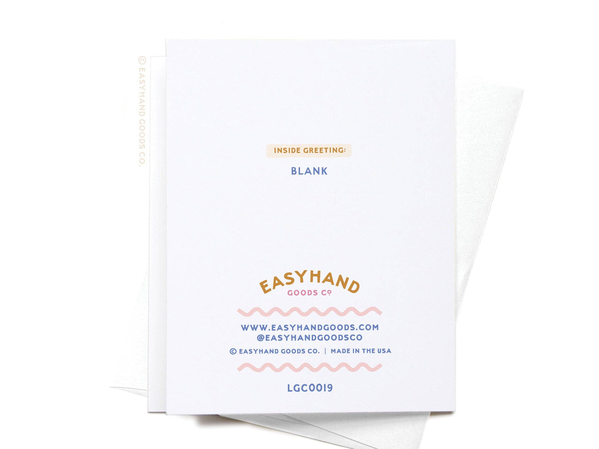 Longest One Night Stand Ever Letterpress Greeting Card