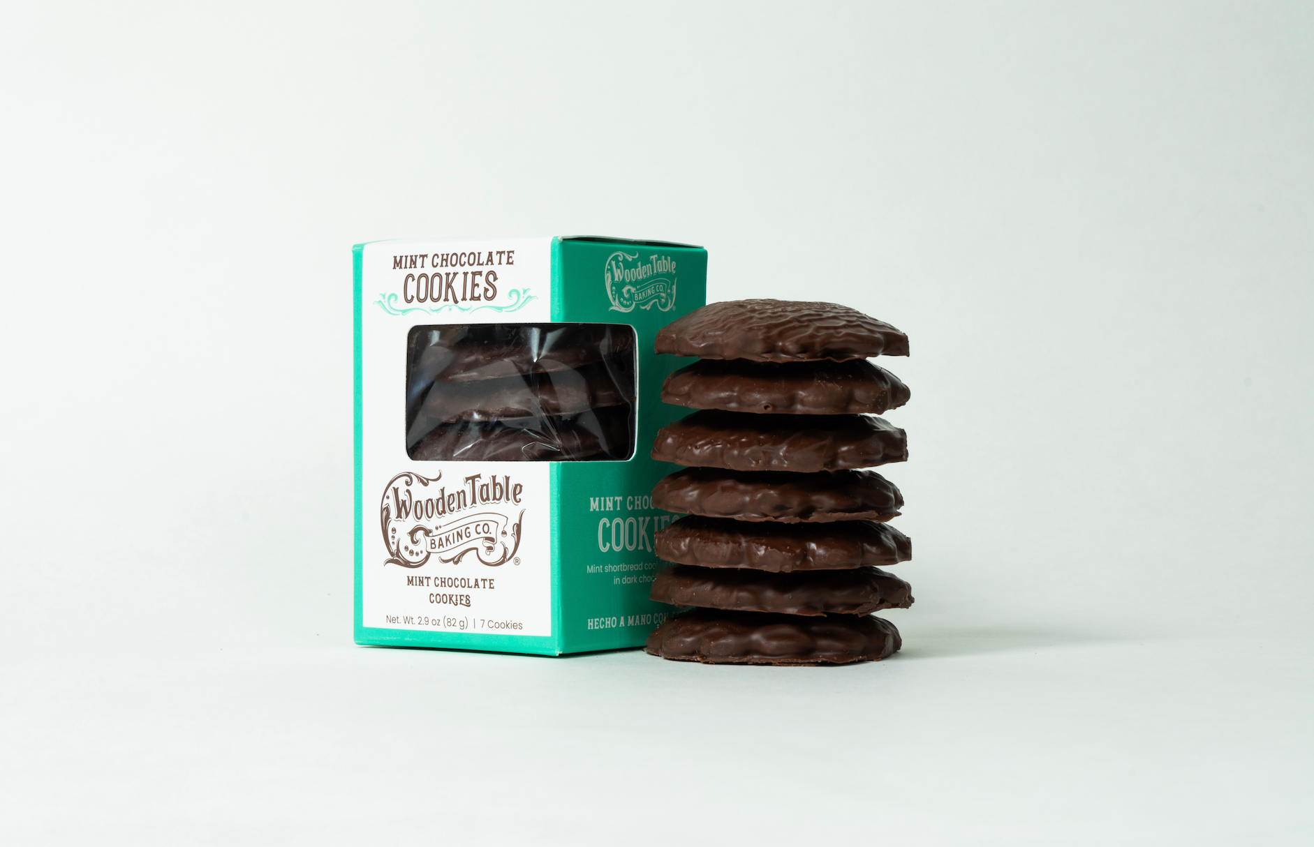 Mint & Chocolate Tea Cookies (No Gluten)