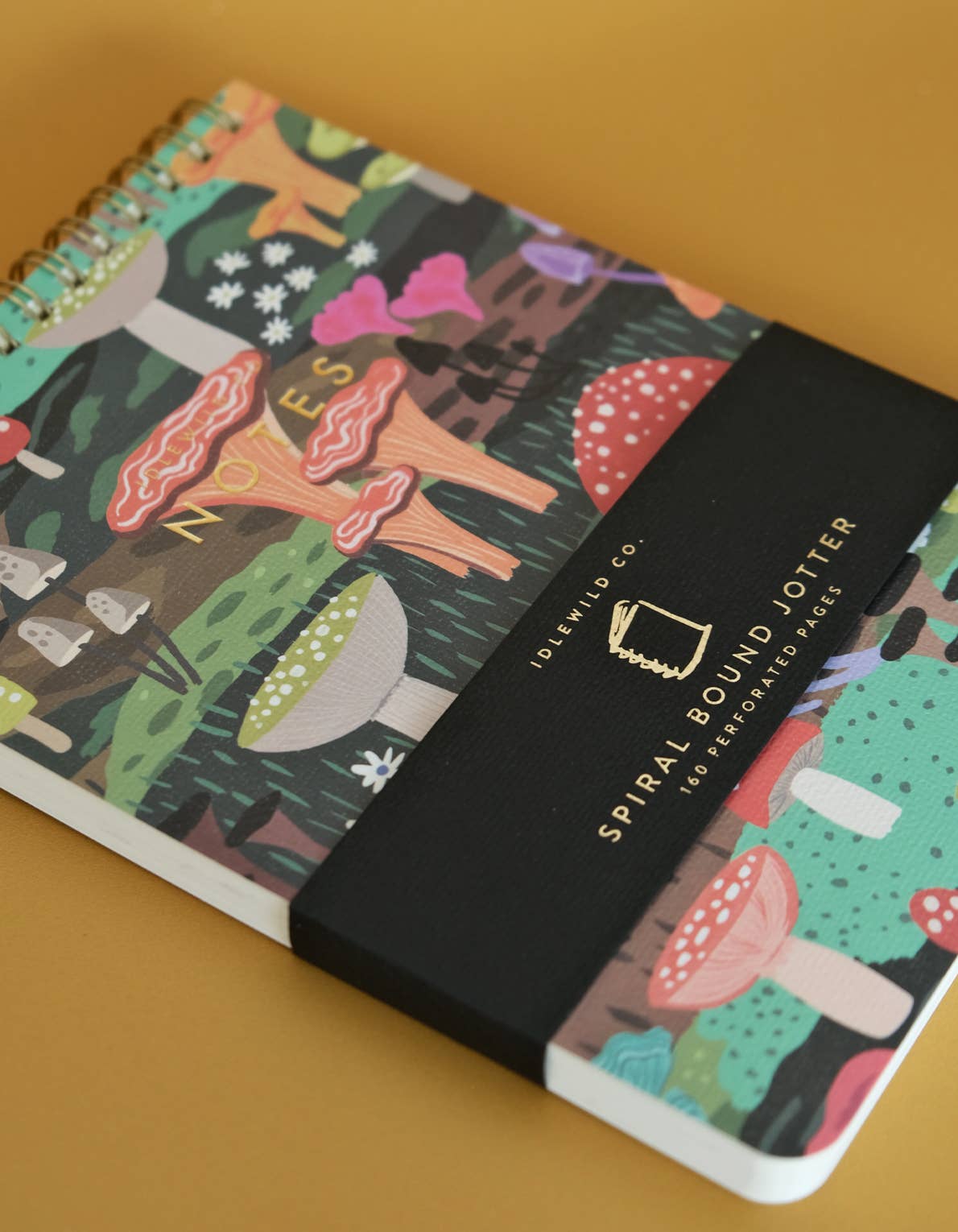 Spiral Jotter | Mushroom Heaven