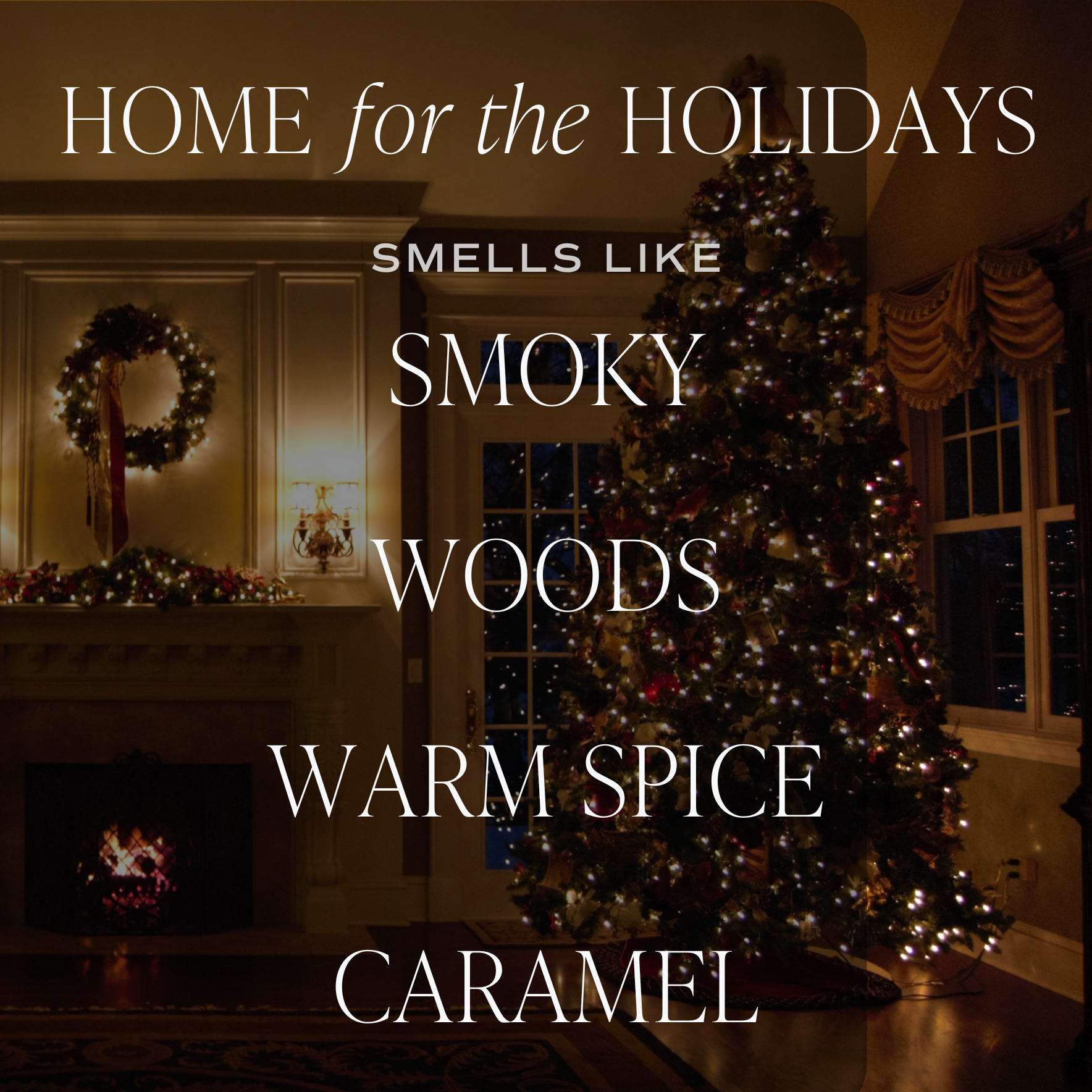 Home for the Holidays | 15 oz Soy Candle, Matte Jar