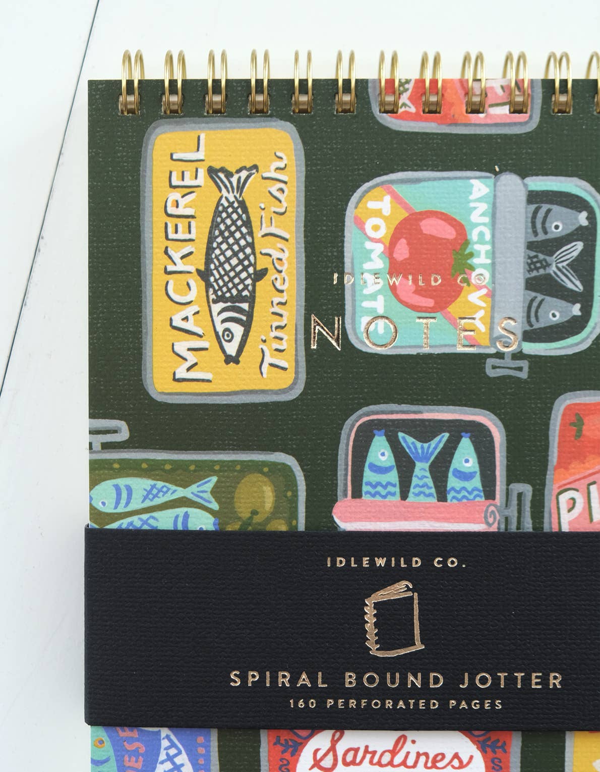 Spiral Jotter | Tinned Fish