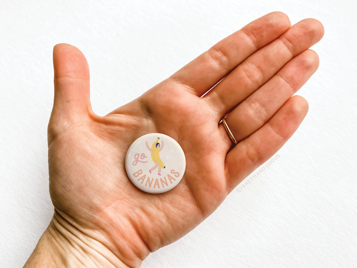 Go Bananas Button