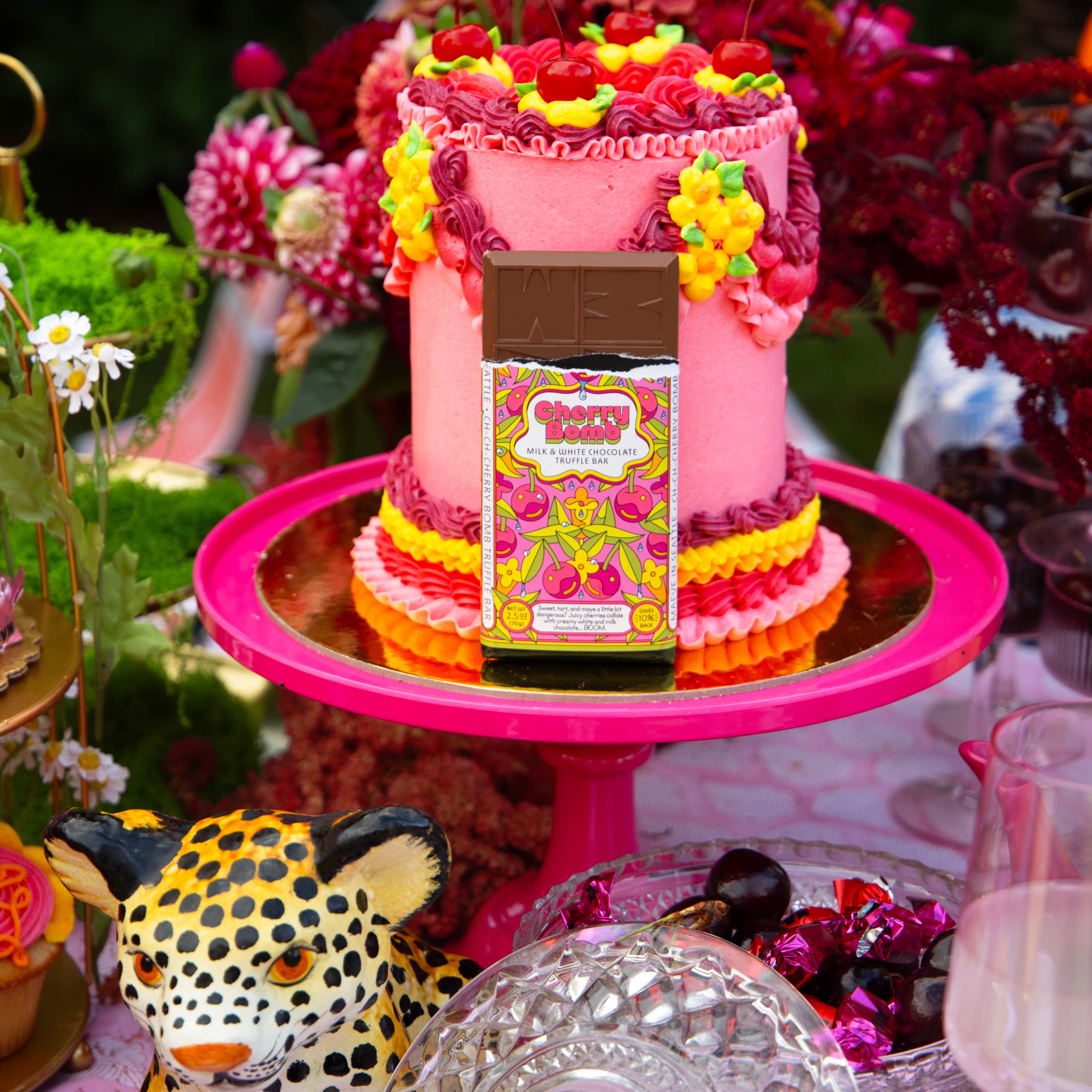 Cherry Bomb Truffle Bar